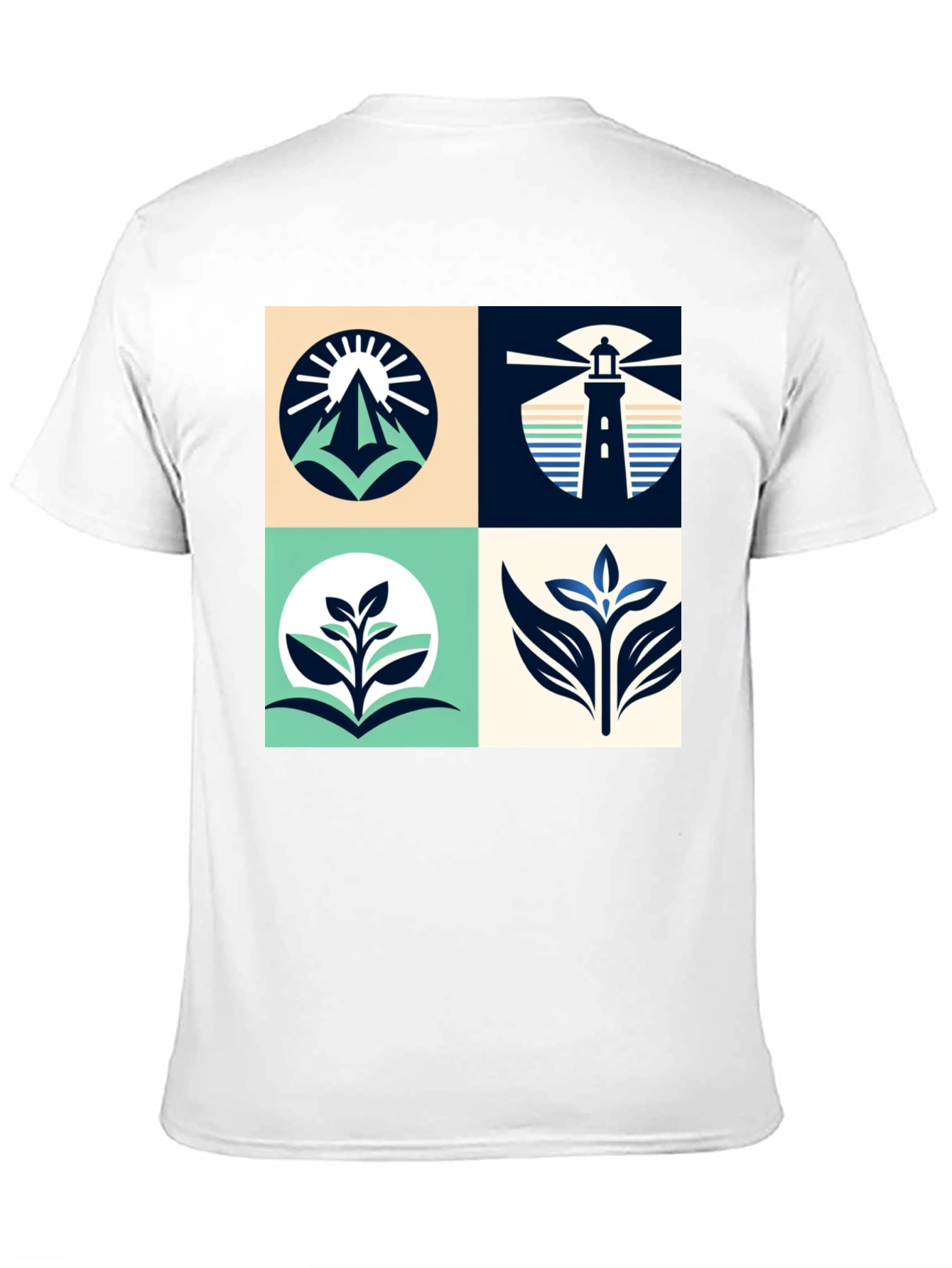 Nature Inspired Graphic Tee - Modern Design