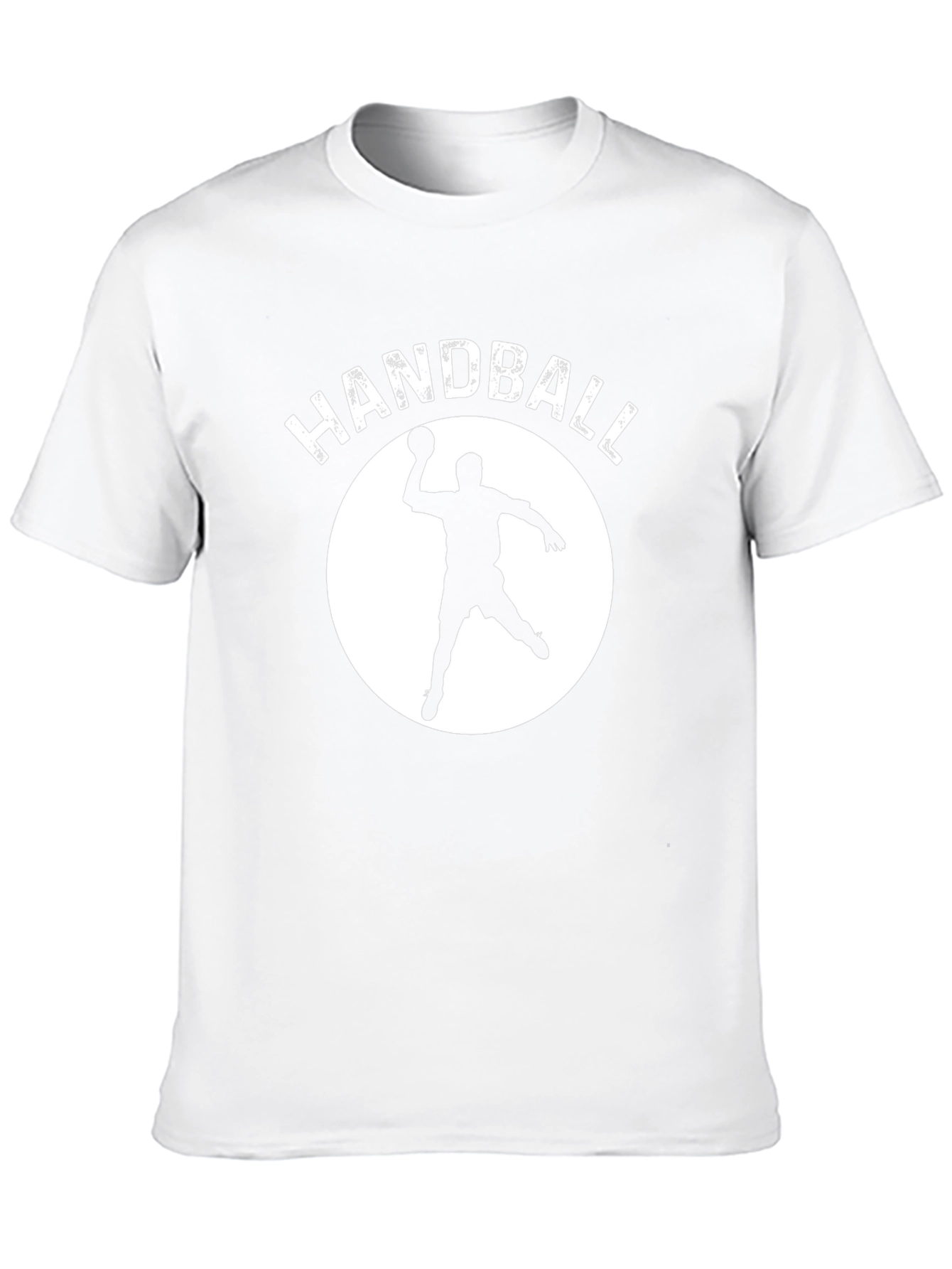 Handball Player Graphic Tee - Black T-Shirt