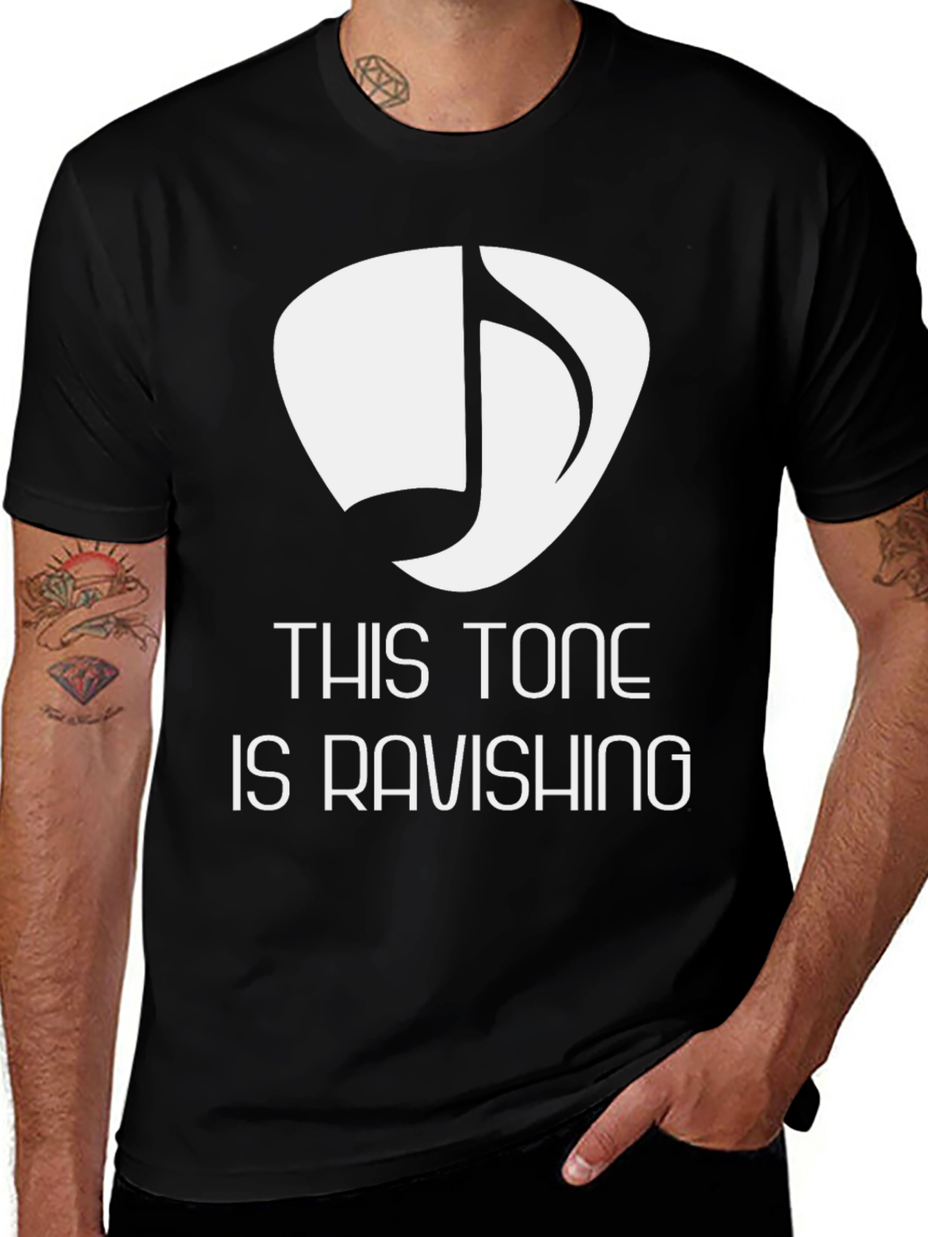 This Tone is Ravishing Black Graphic Tee