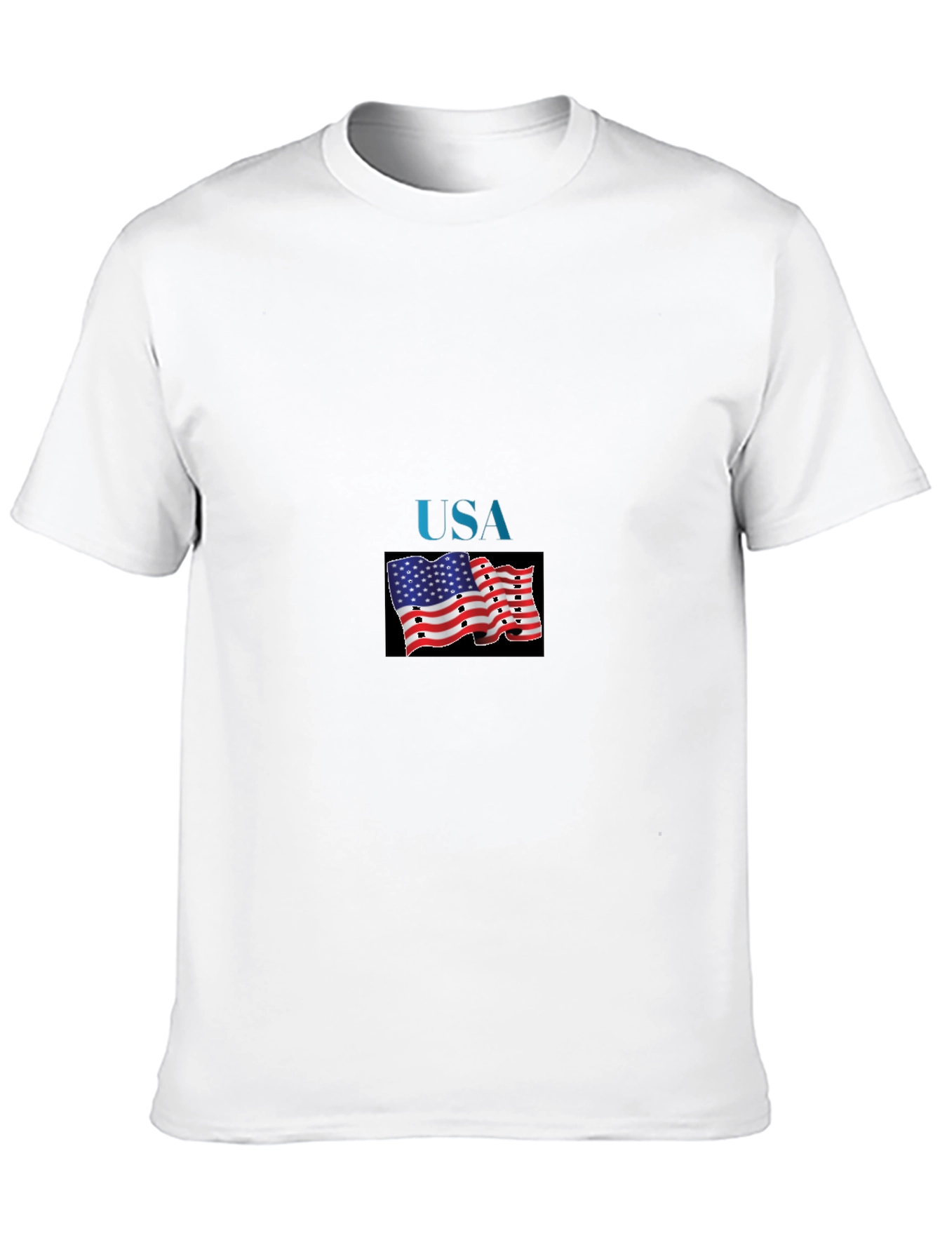 USA Flag Graphic T-Shirt - Patriotic Pride
