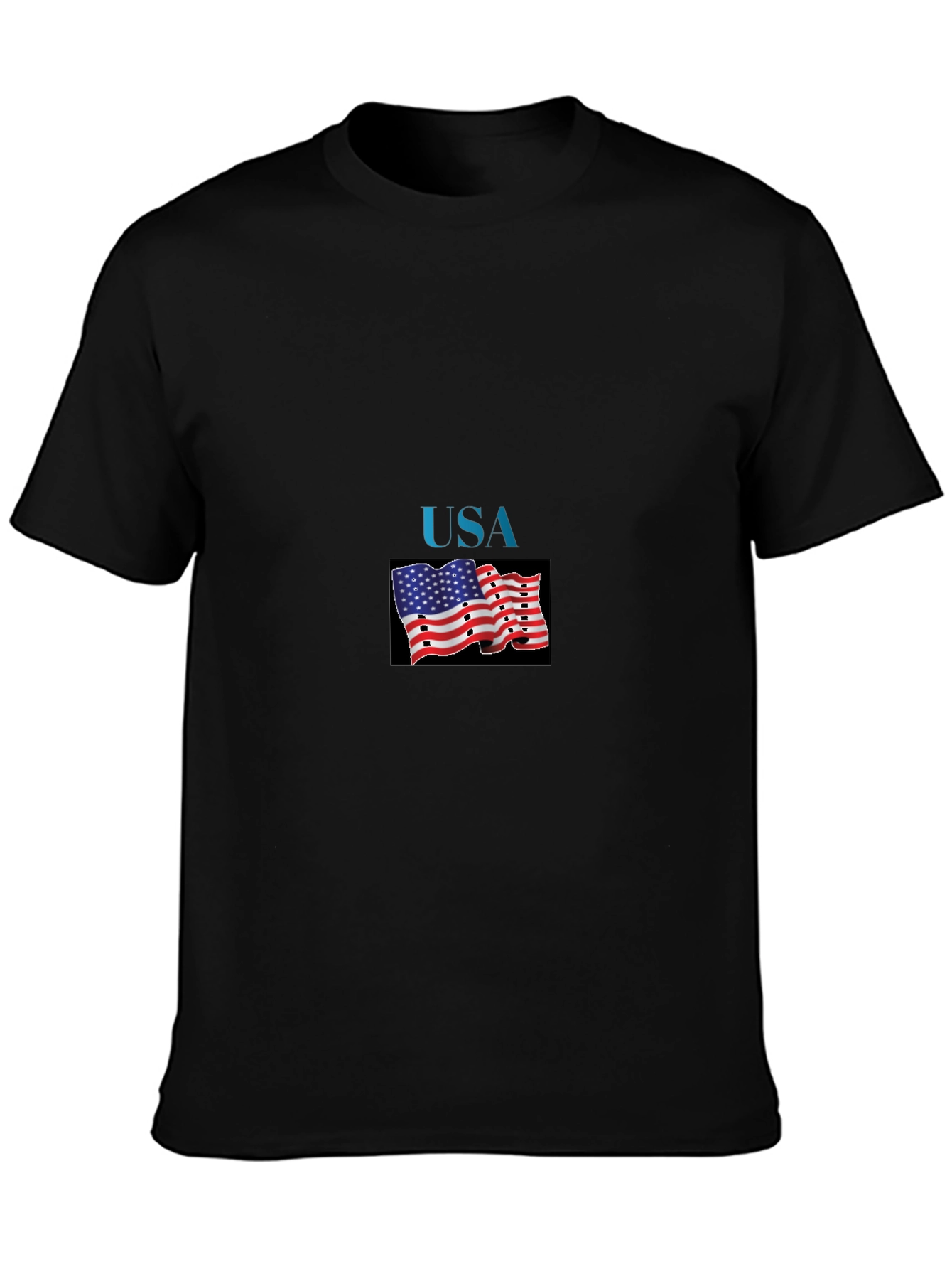 USA Flag Graphic T-Shirt - Patriotic Pride