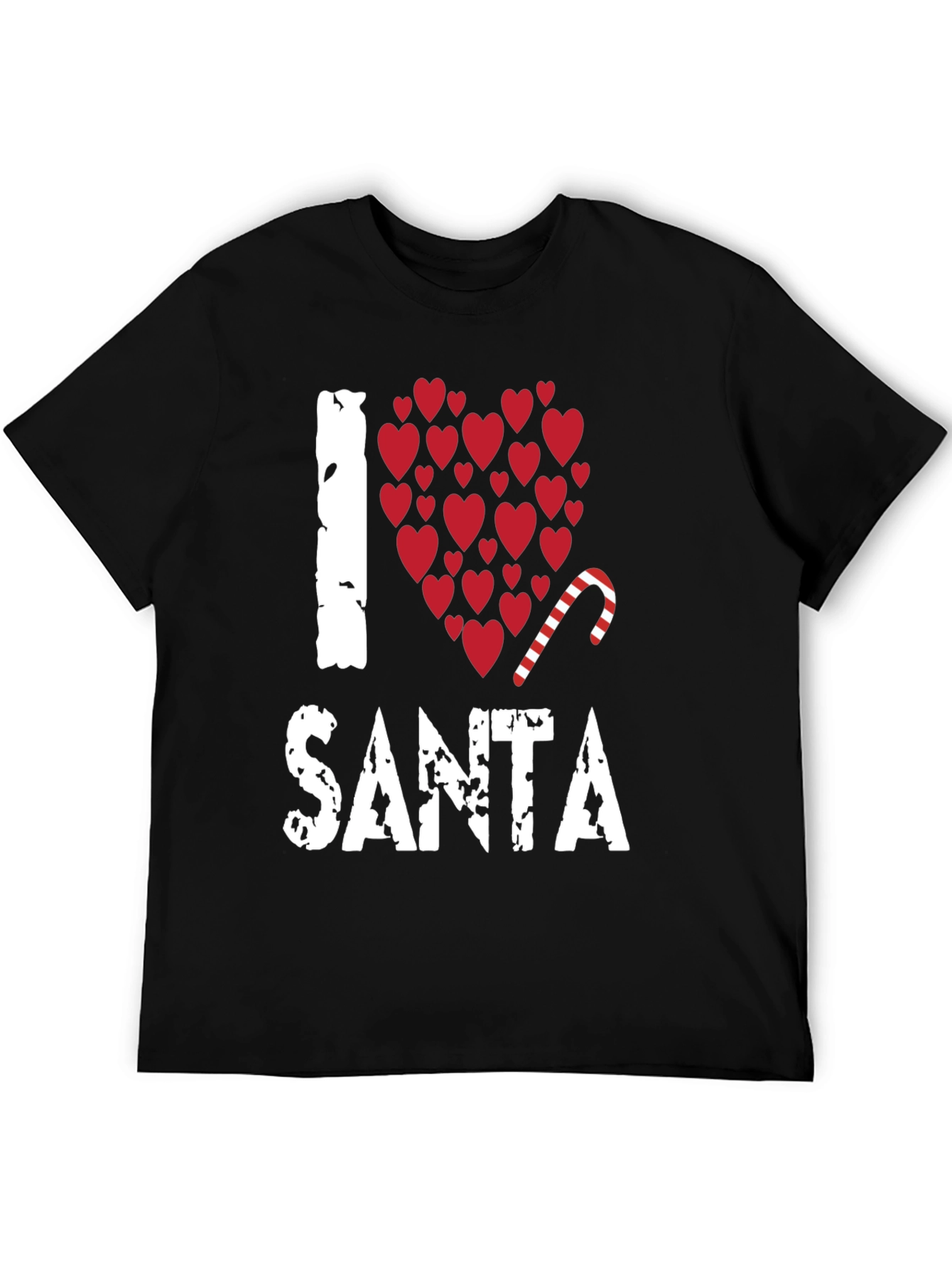 I Love Santa Christmas Holiday T-Shirt