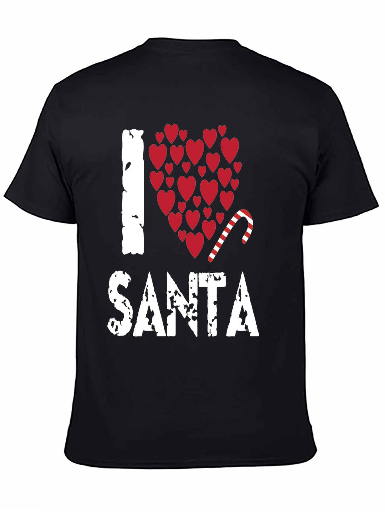 I Love Santa Christmas Holiday T-Shirt
