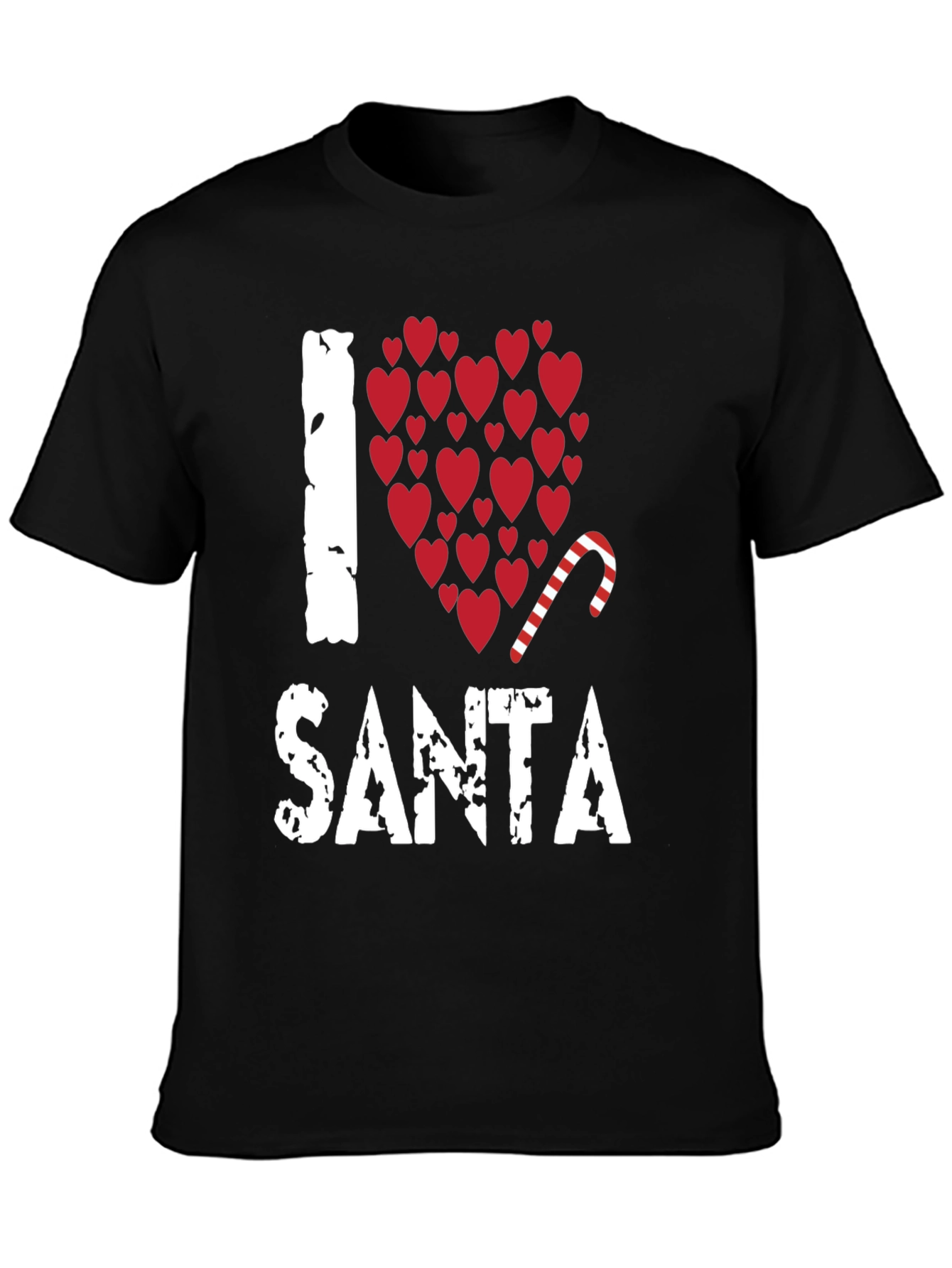 I Love Santa Christmas Holiday T-Shirt