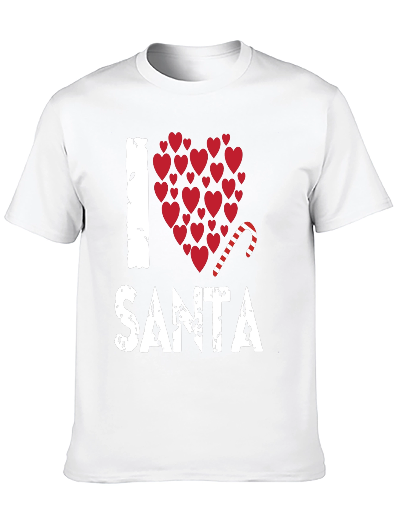 I Love Santa Christmas Holiday T-Shirt