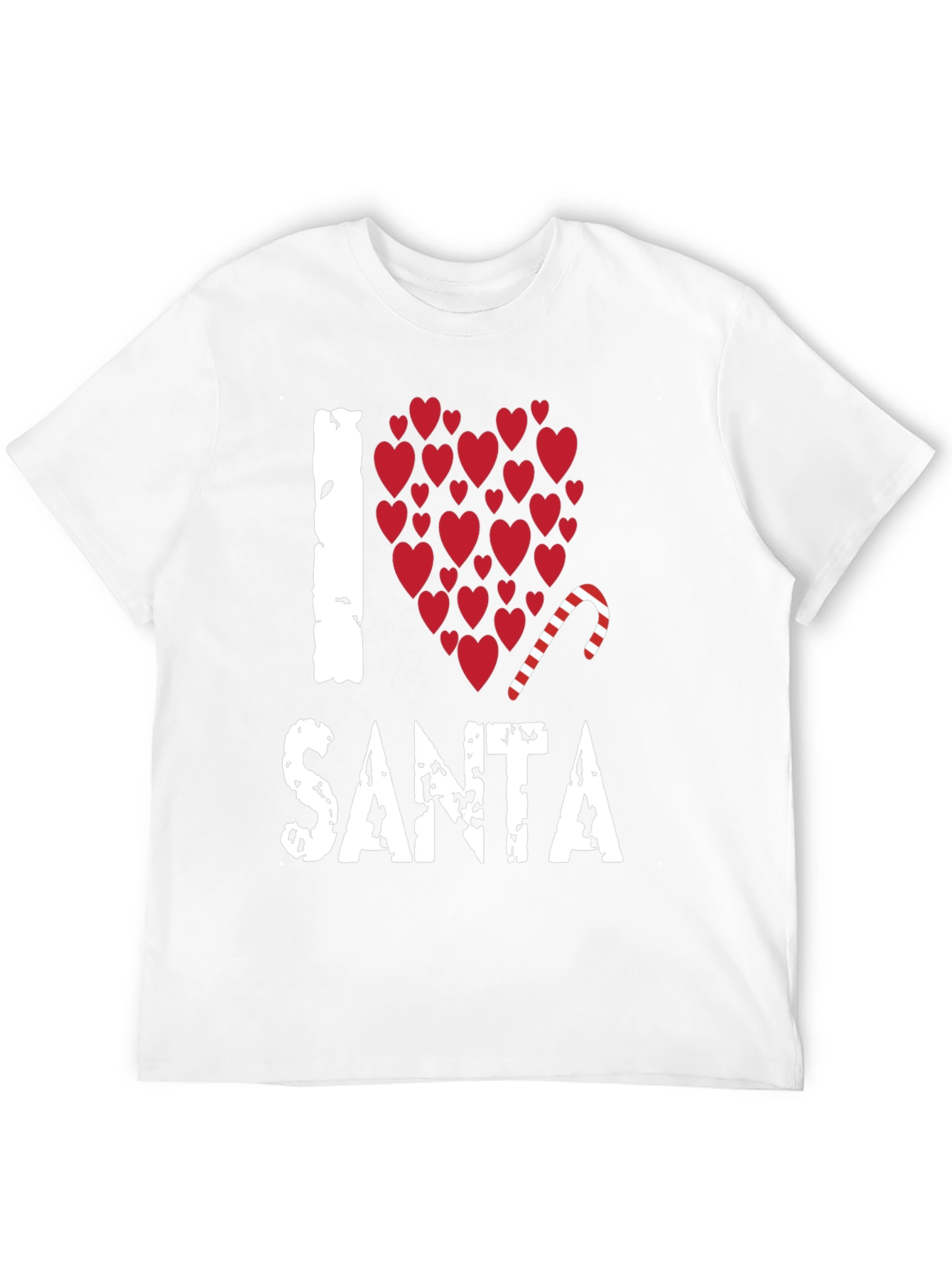 I Love Santa Christmas Holiday T-Shirt
