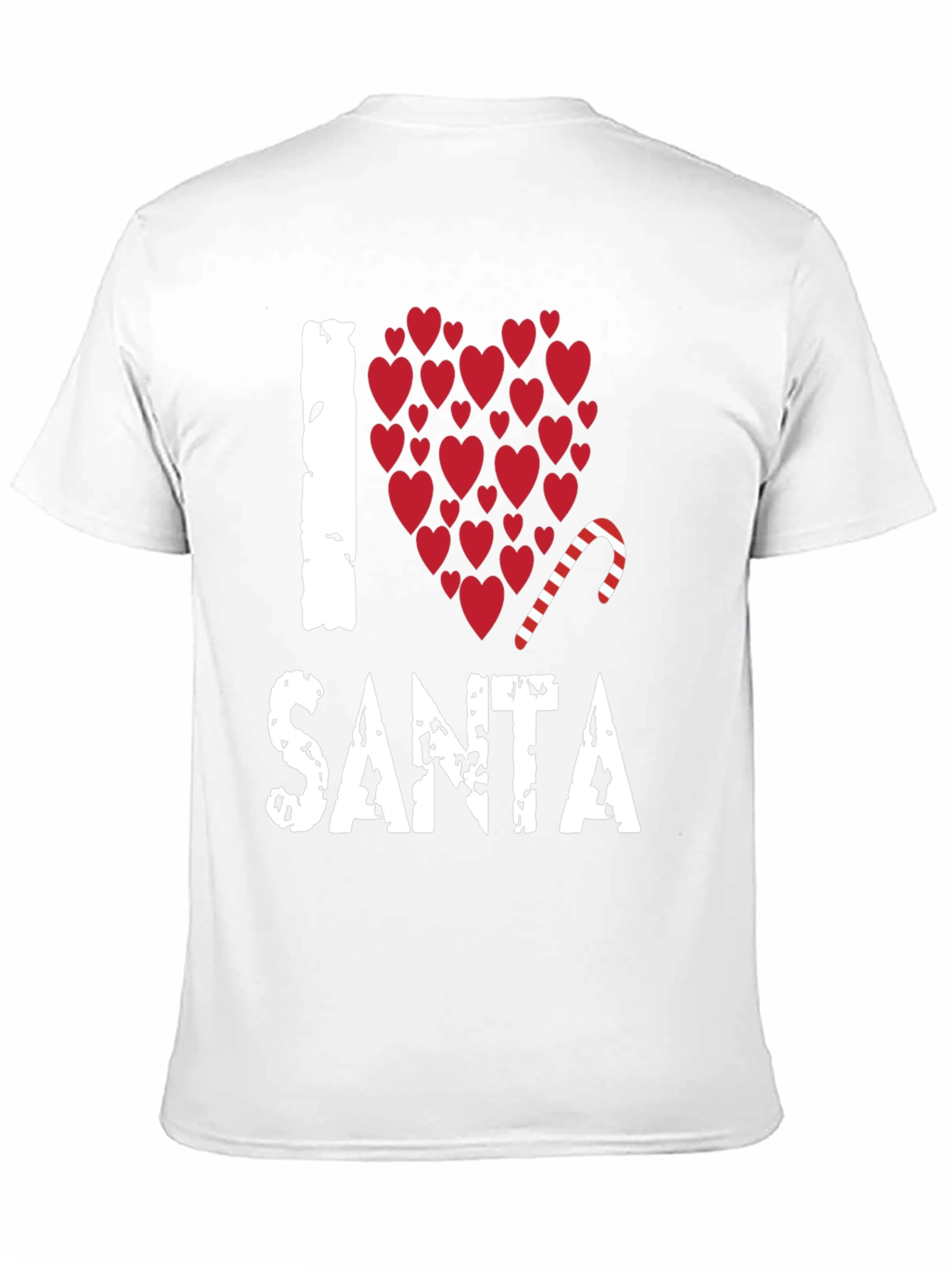 I Love Santa Christmas Holiday T-Shirt