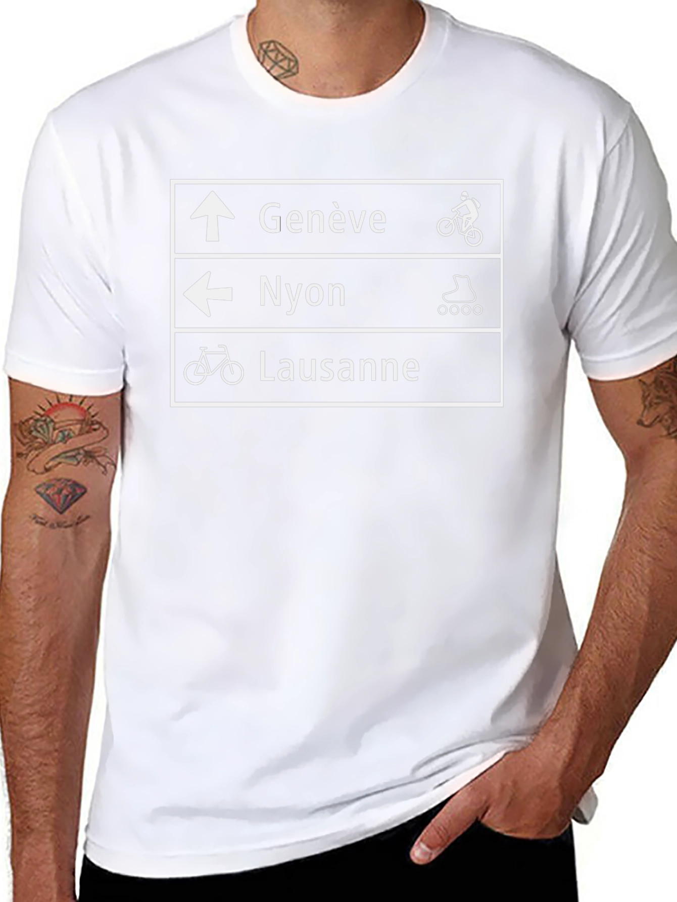 Geneve Nyon Lausanne T-Shirt
