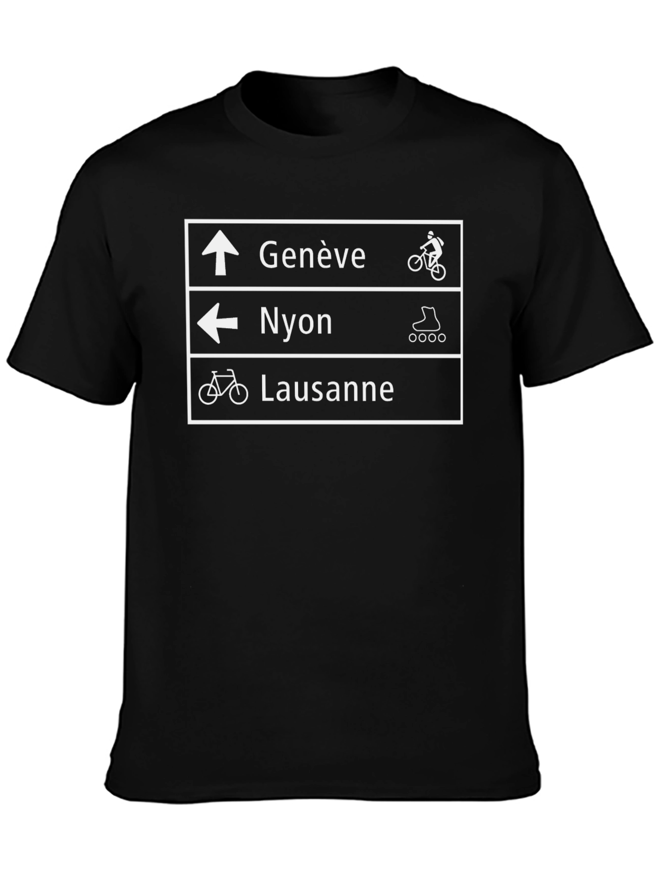 Geneve Nyon Lausanne T-Shirt