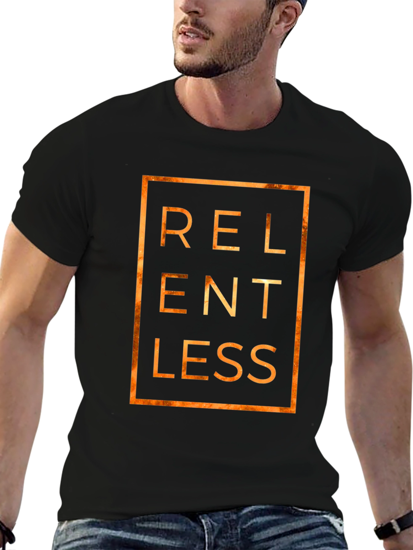Relentless Graphic T-Shirt - Bold Statement Tee