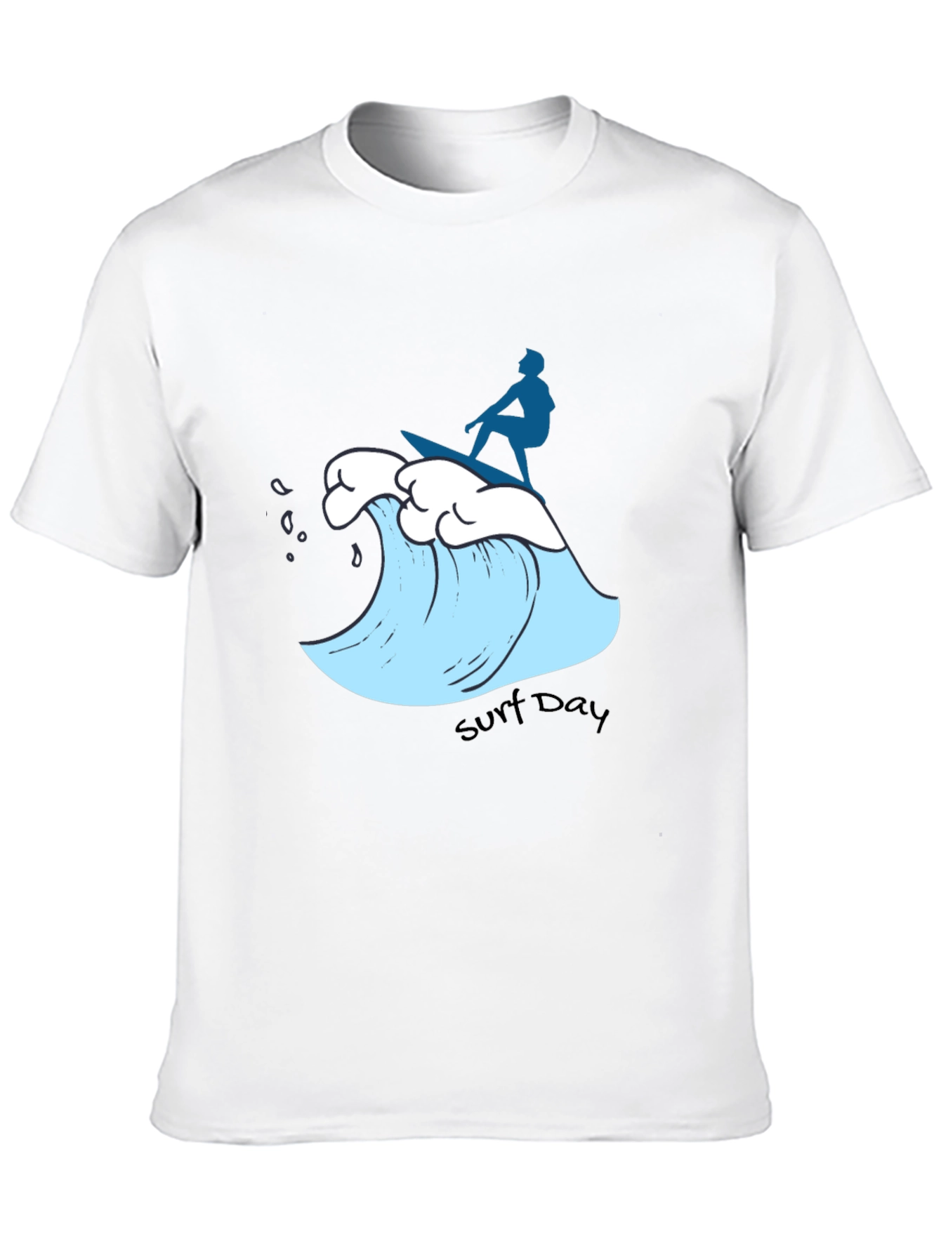 Surf Day Graphic Tee - Black