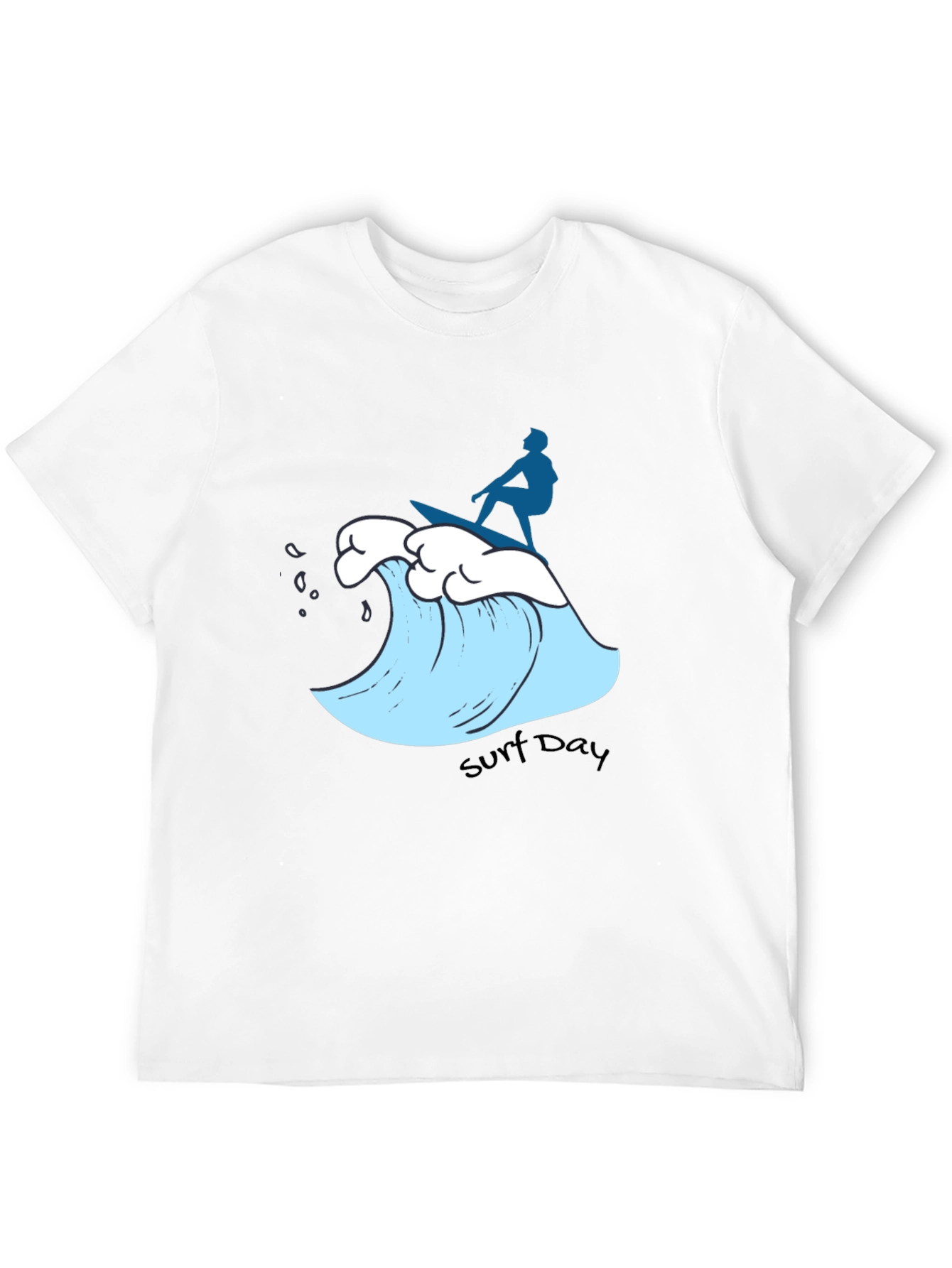 Surf Day Graphic Tee - Black