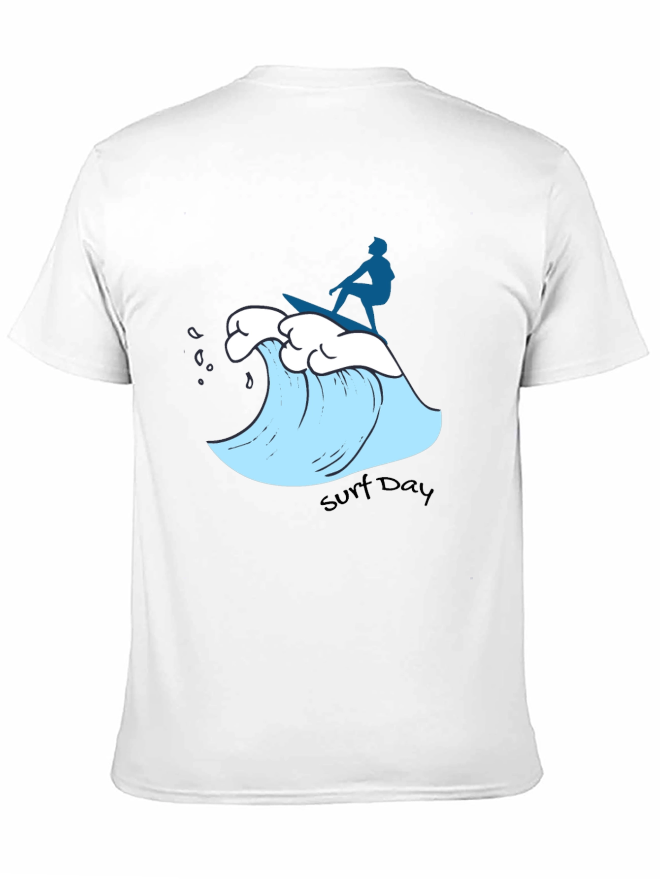 Surf Day Graphic Tee - Black