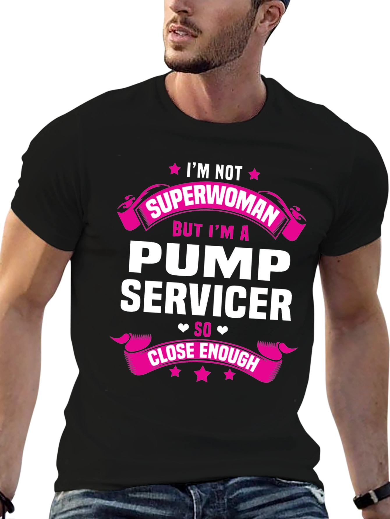 Pump Servicer T-Shirt: Im Not Superwoman