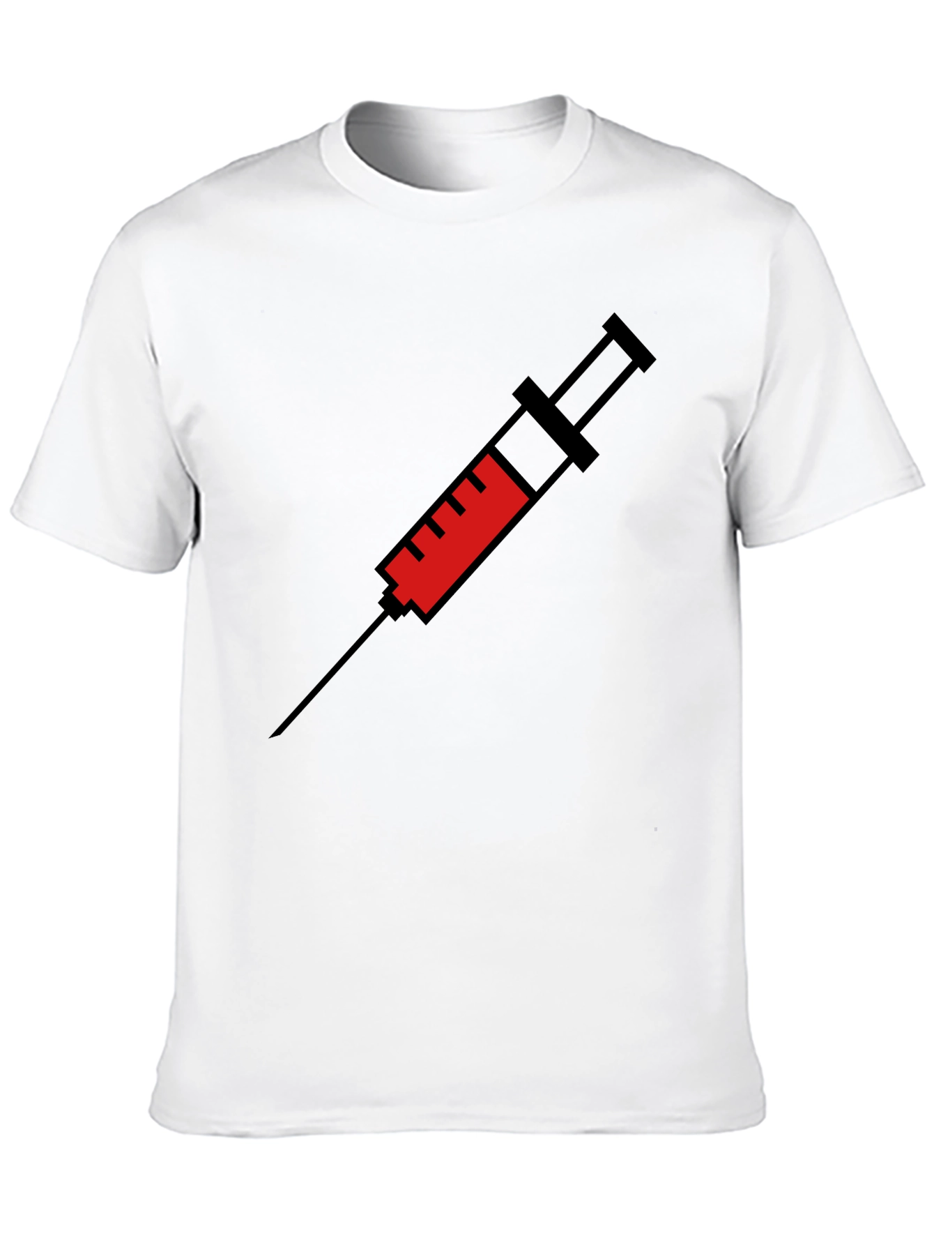 Vaccine Graphic T-Shirt - Black