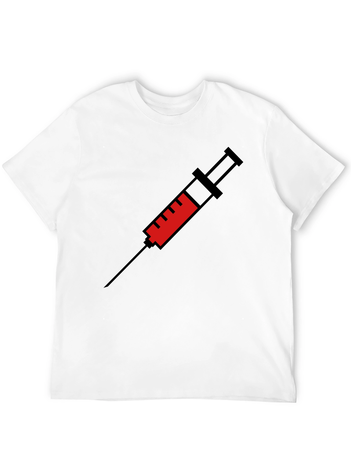Vaccine Graphic T-Shirt - Black
