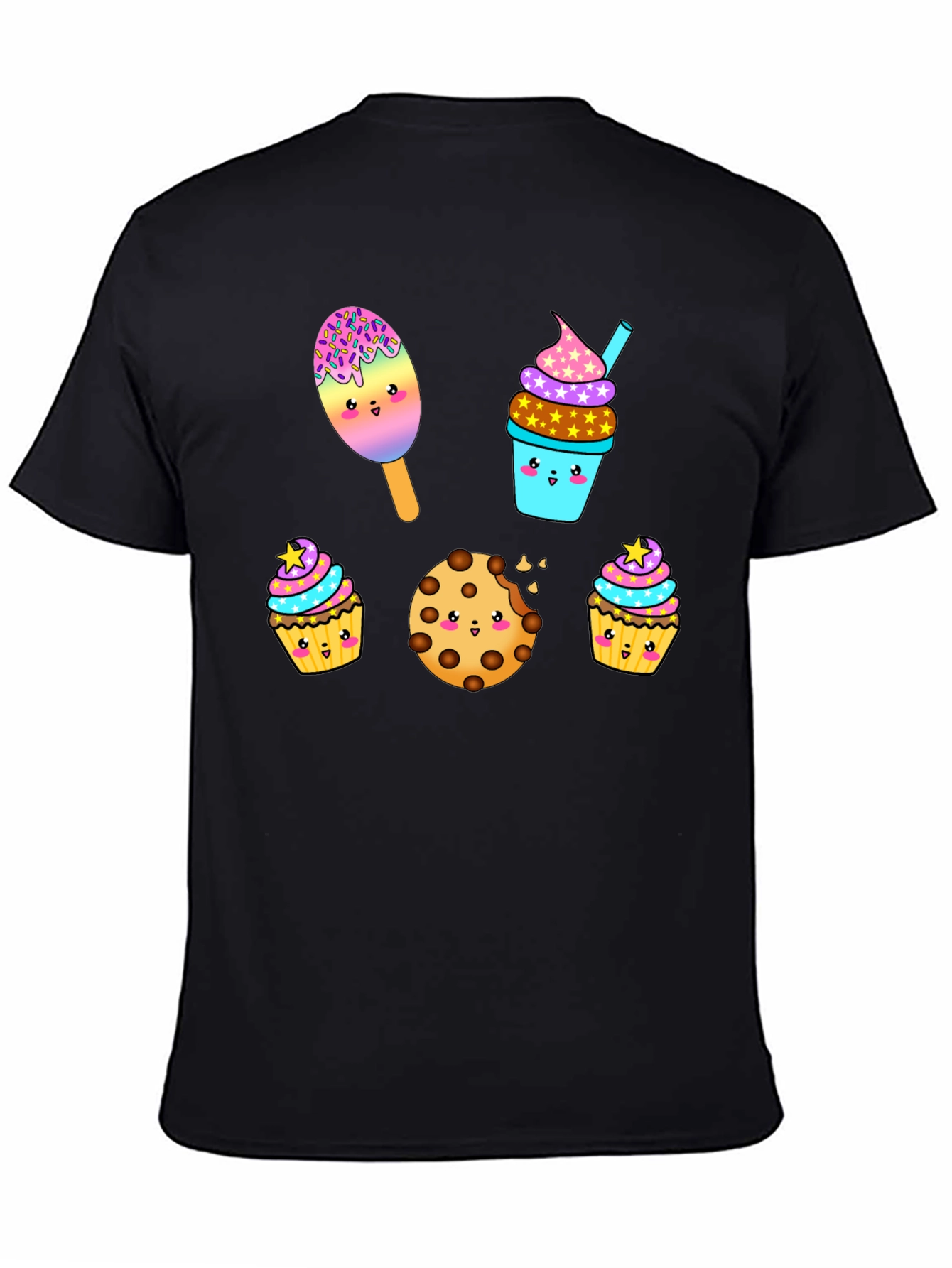Sweet Treats Graphic Tee - Kawaii Desserts T-Shirt
