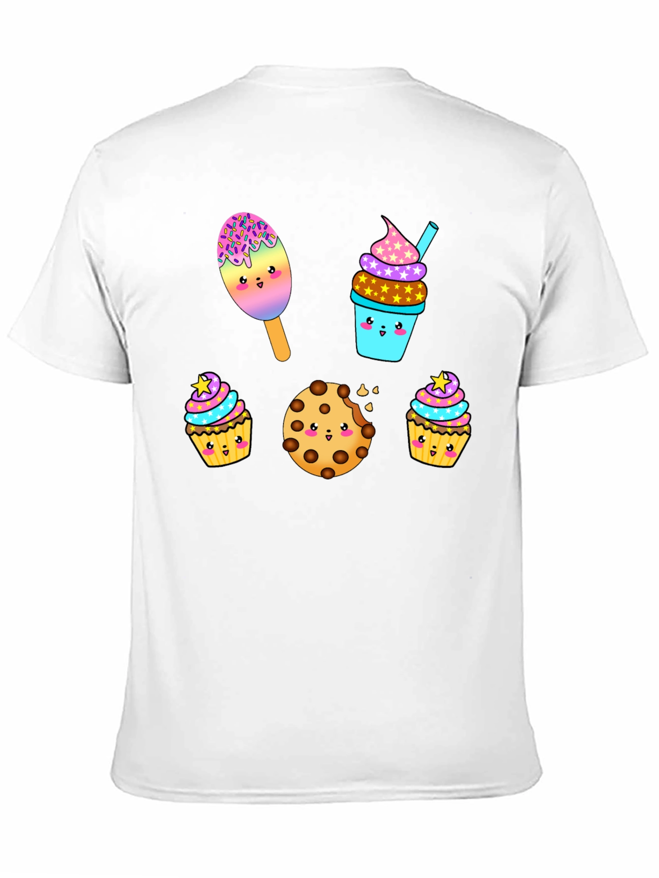 Sweet Treats Graphic Tee - Kawaii Desserts T-Shirt