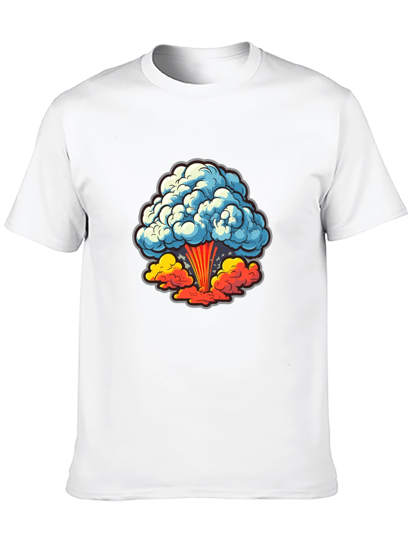 Atomic Explosion Graphic T-Shirt