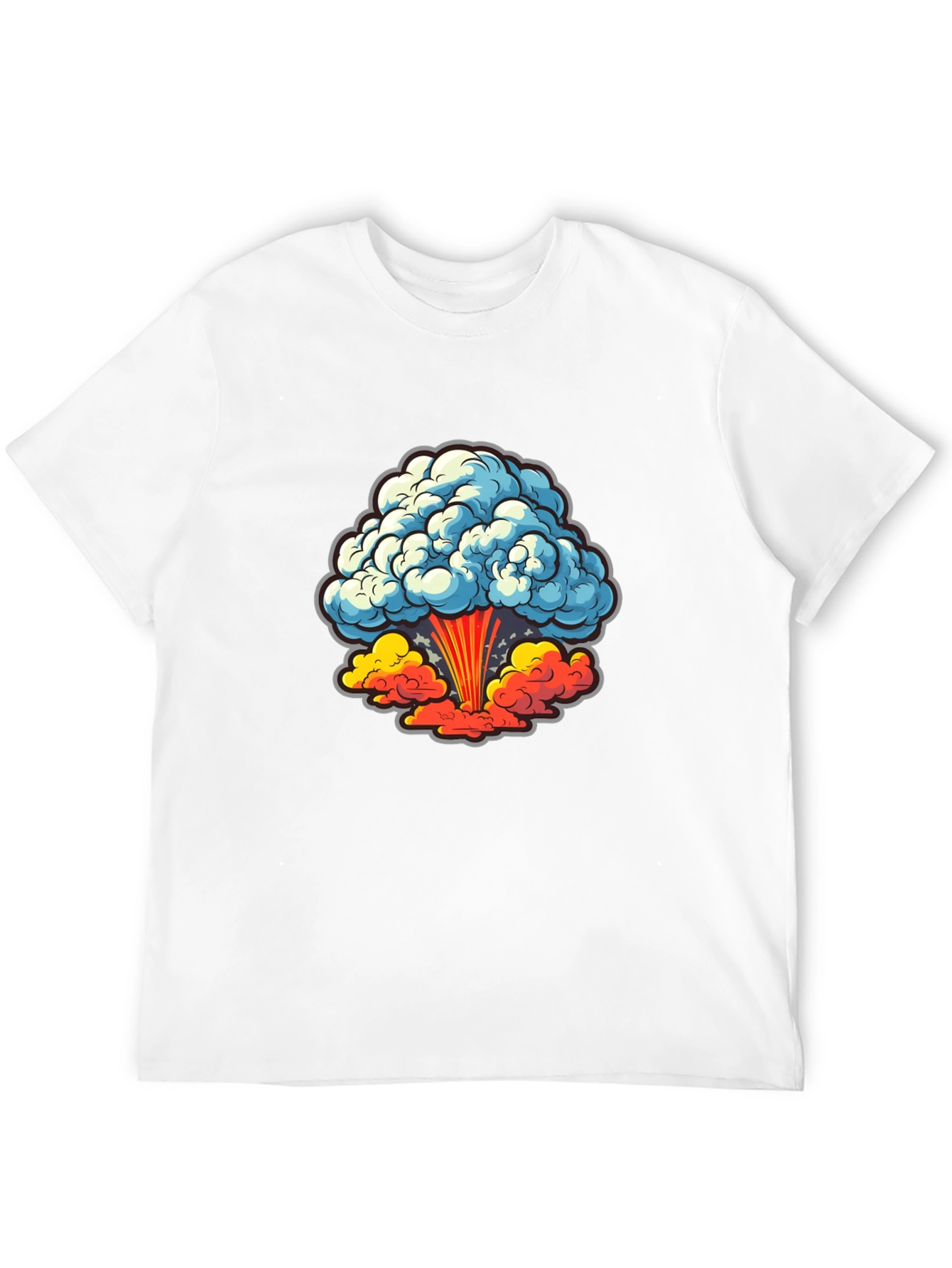 Atomic Explosion Graphic T-Shirt