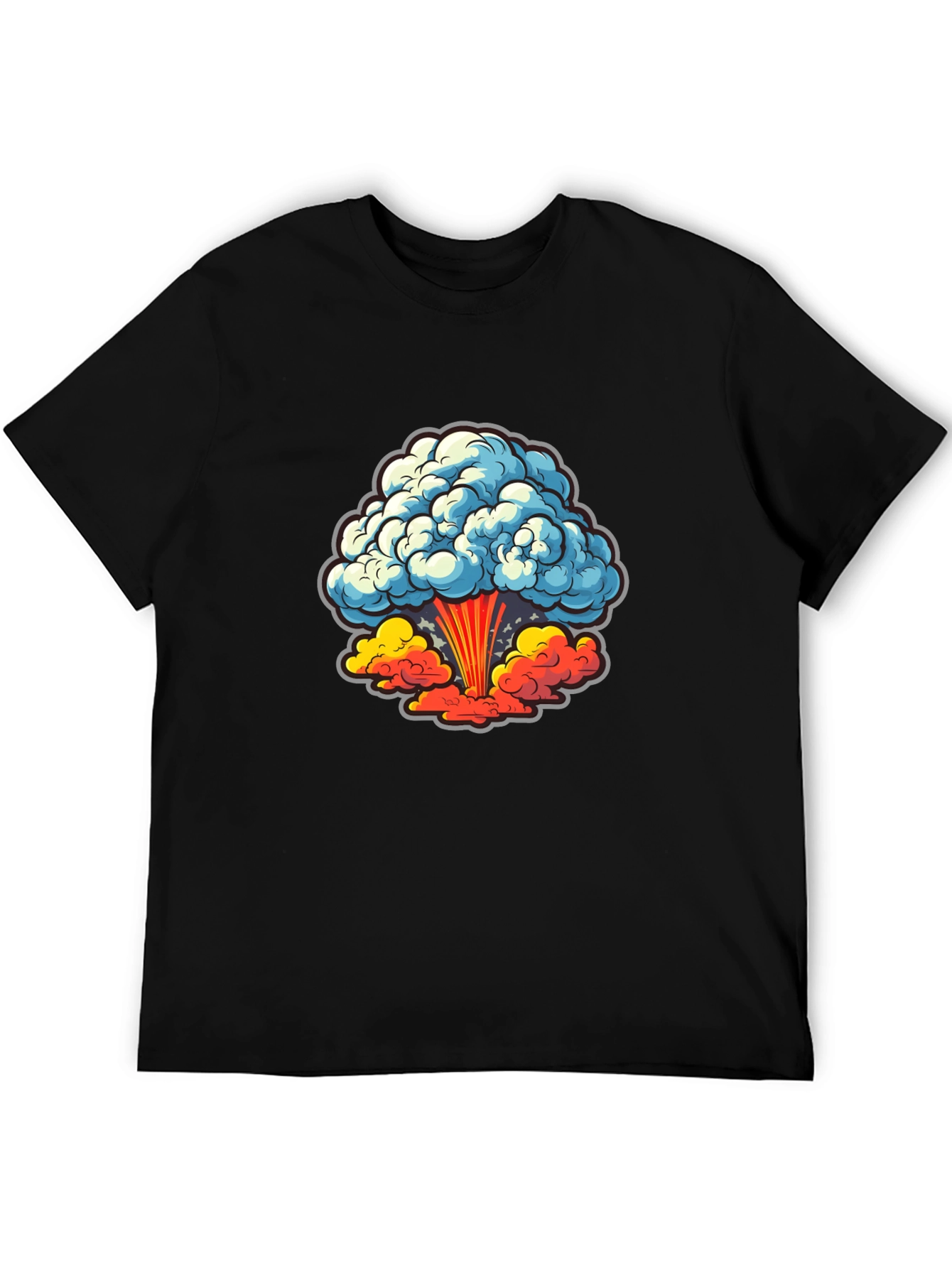 Atomic Explosion Graphic T-Shirt