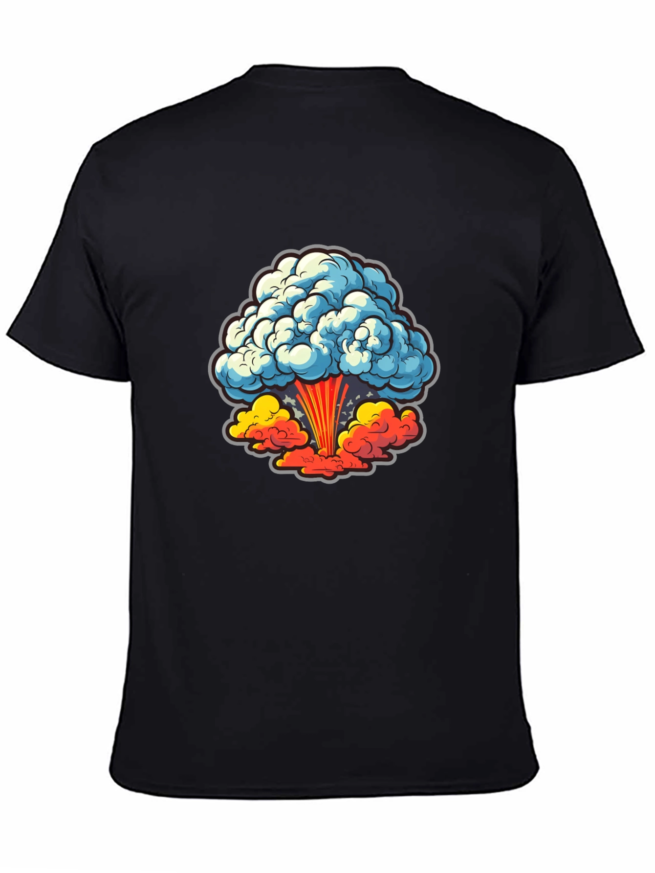 Atomic Explosion Graphic T-Shirt