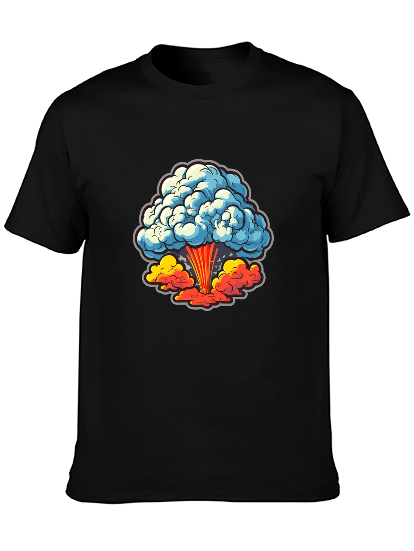 Atomic Explosion Graphic T-Shirt