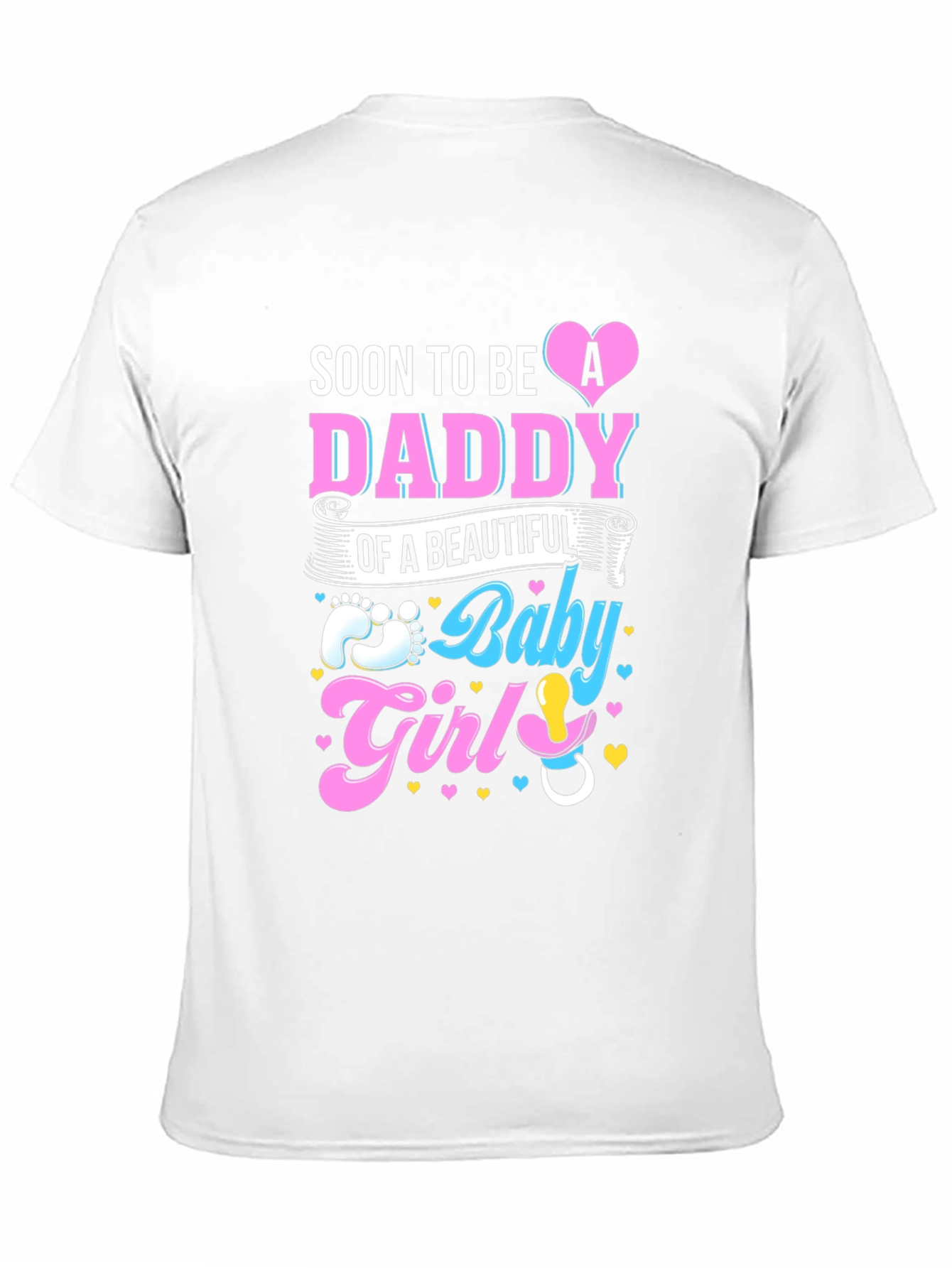Soon To Be Daddy Baby Girl T-Shirt