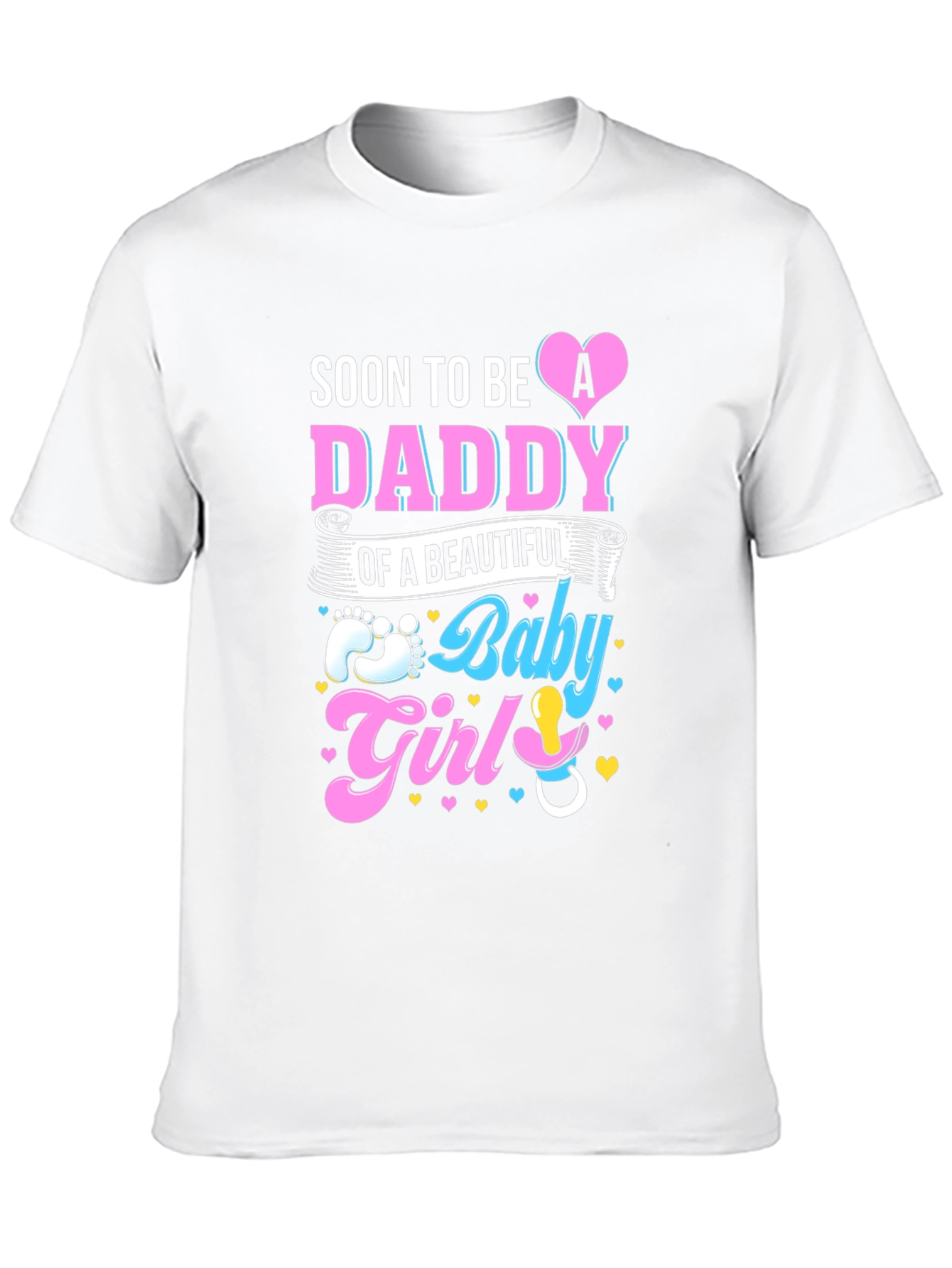 Soon To Be Daddy Baby Girl T-Shirt