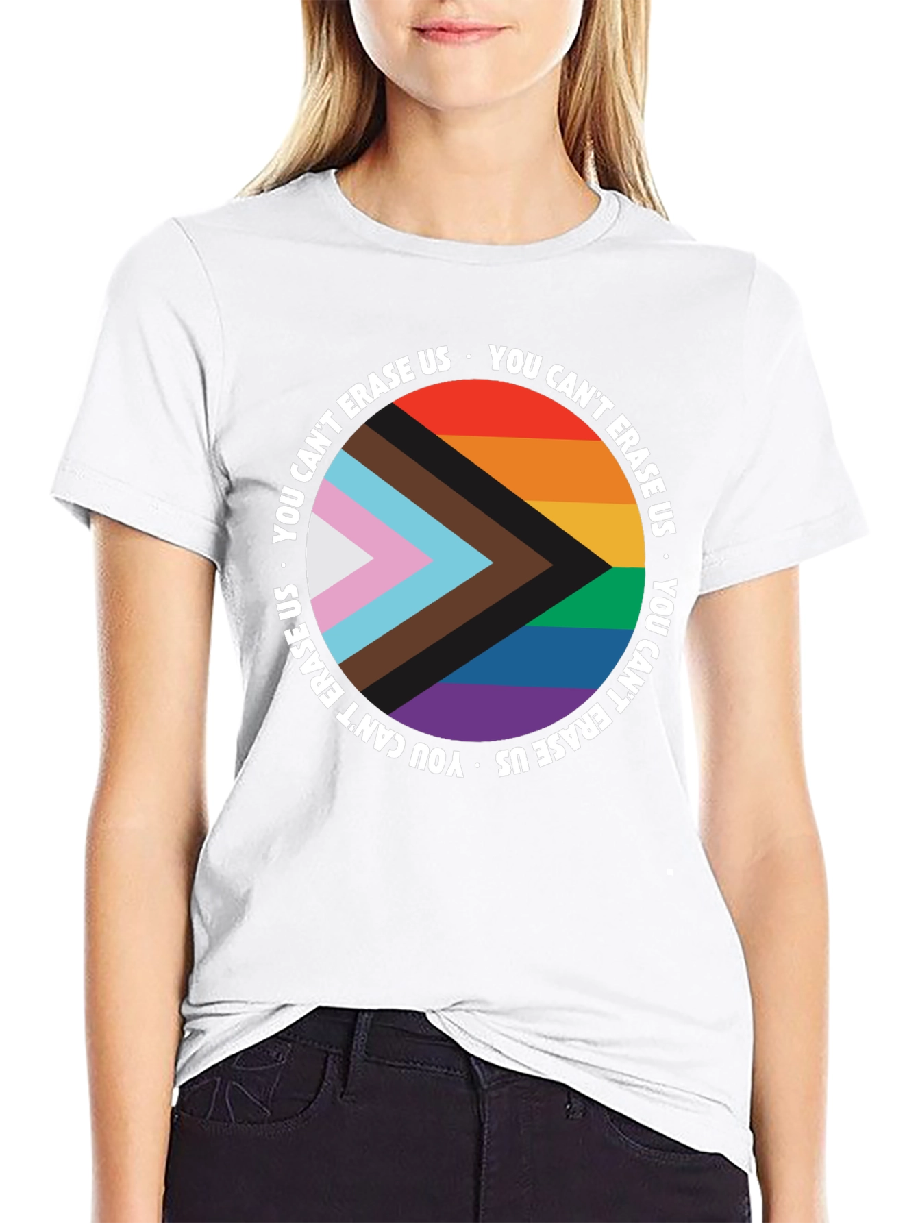 Pride Equality T-Shirt - You Cant Erase Us Tee