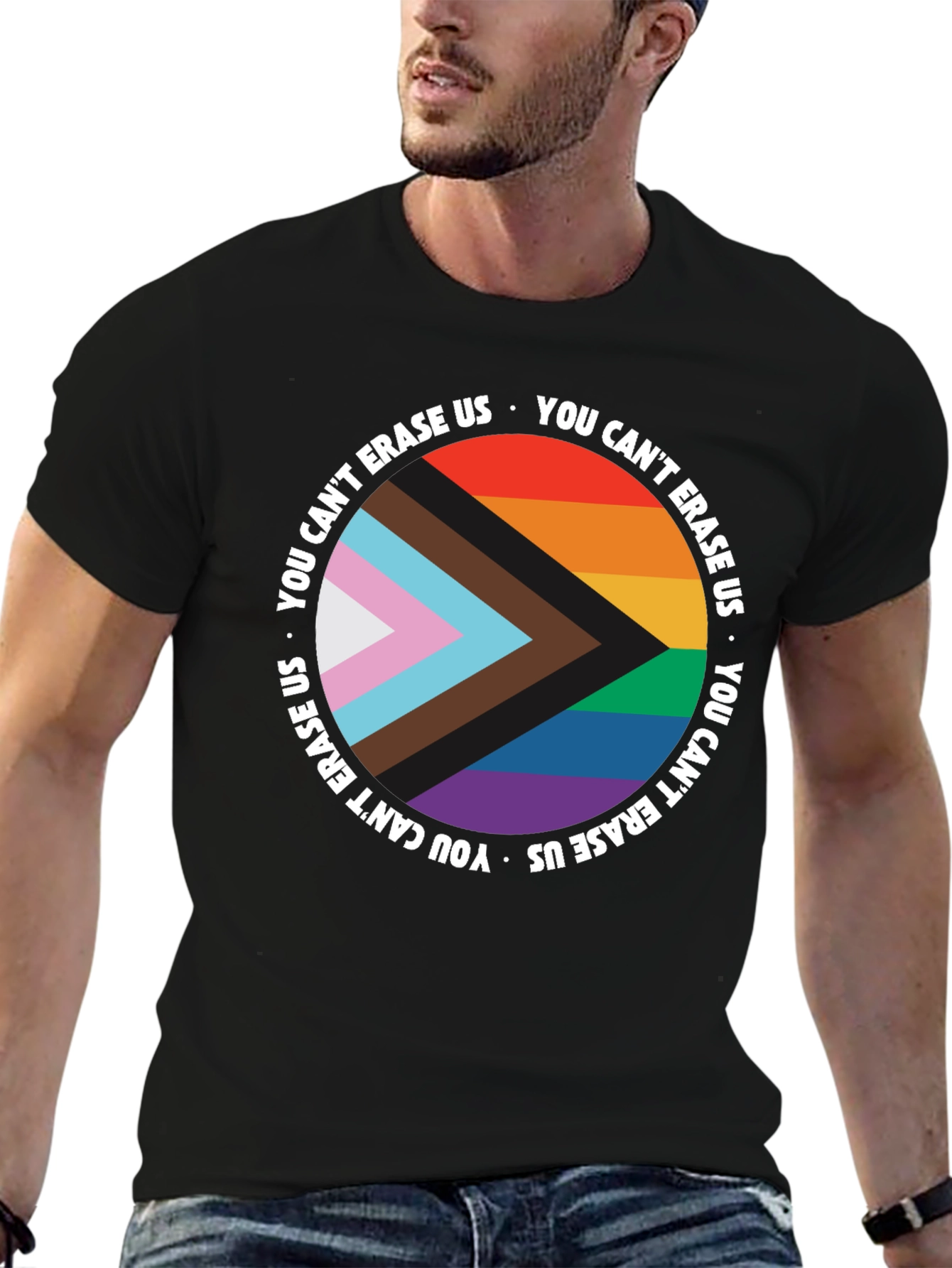 Pride Equality T-Shirt - You Cant Erase Us Tee