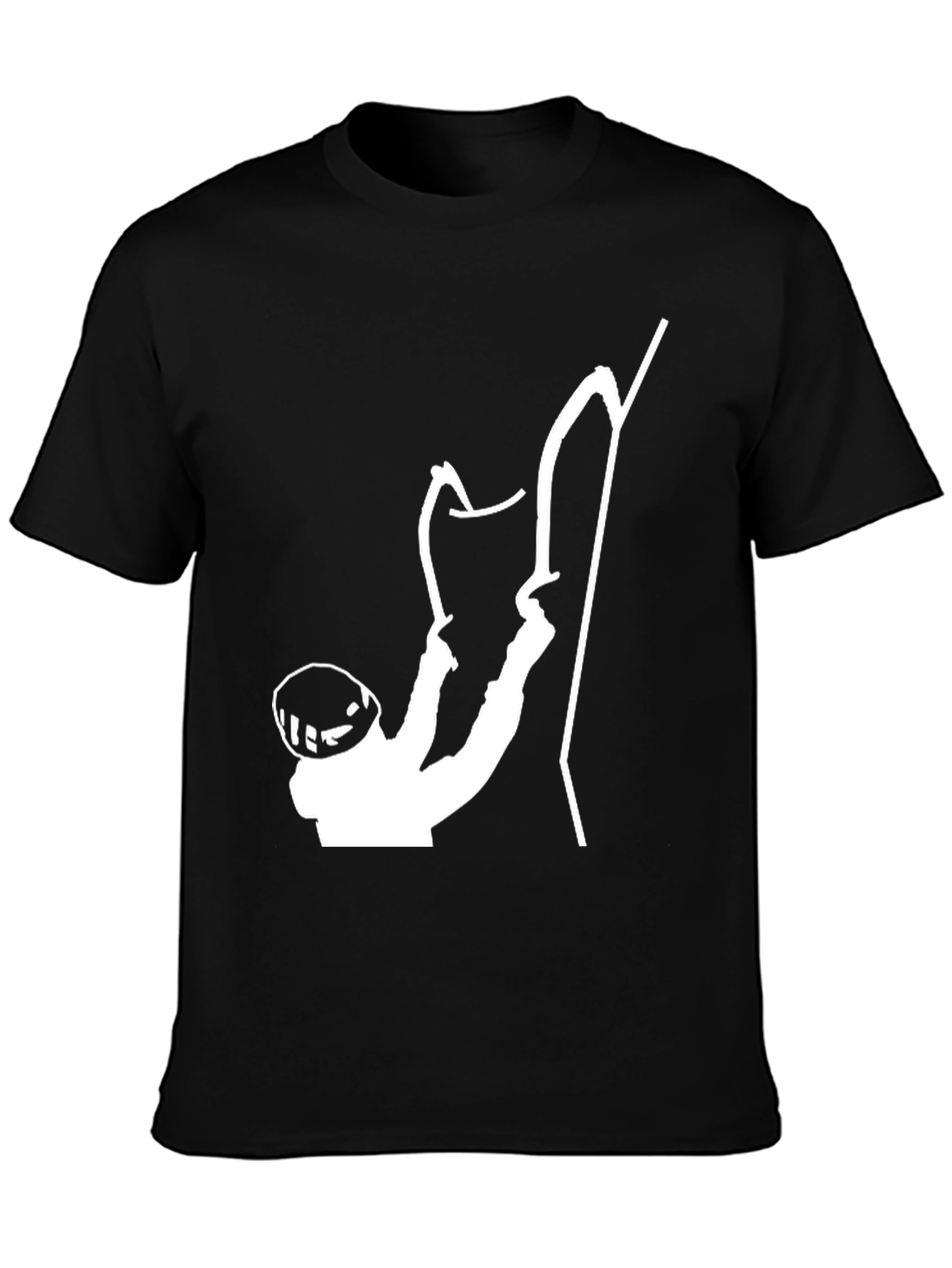 Climbing Silhouette Black T-Shirt