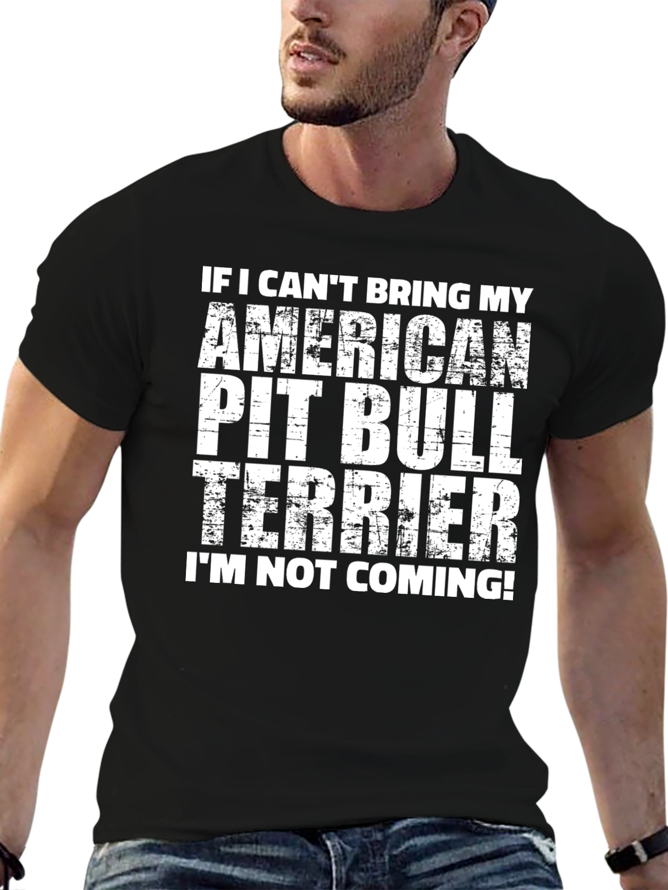 American Pit Bull Terrier T-Shirt Funny Dog Lover Tee
