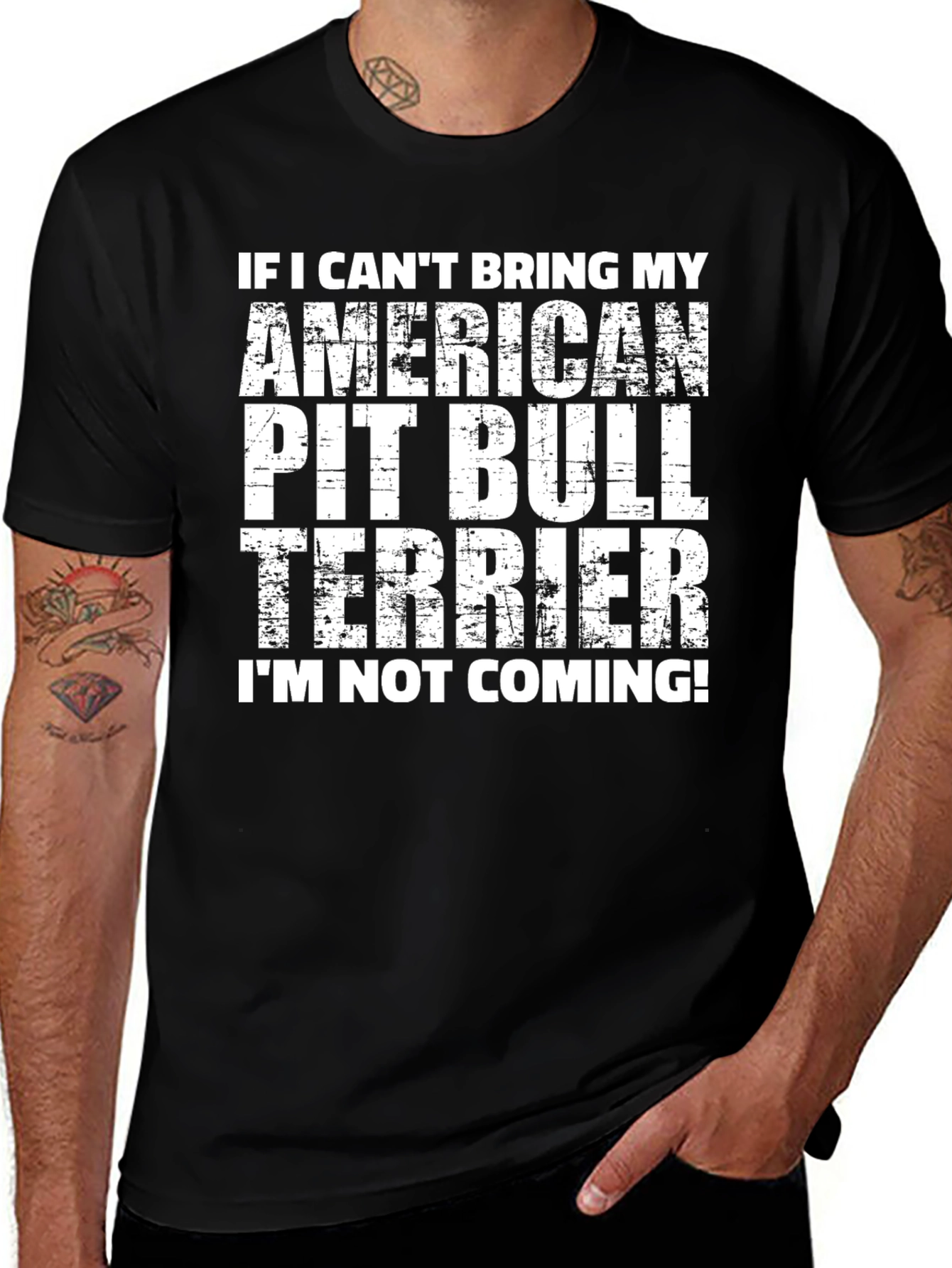 American Pit Bull Terrier T-Shirt Funny Dog Lover Tee
