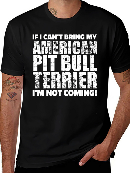 American Pit Bull Terrier T-Shirt Funny Dog Lover Tee