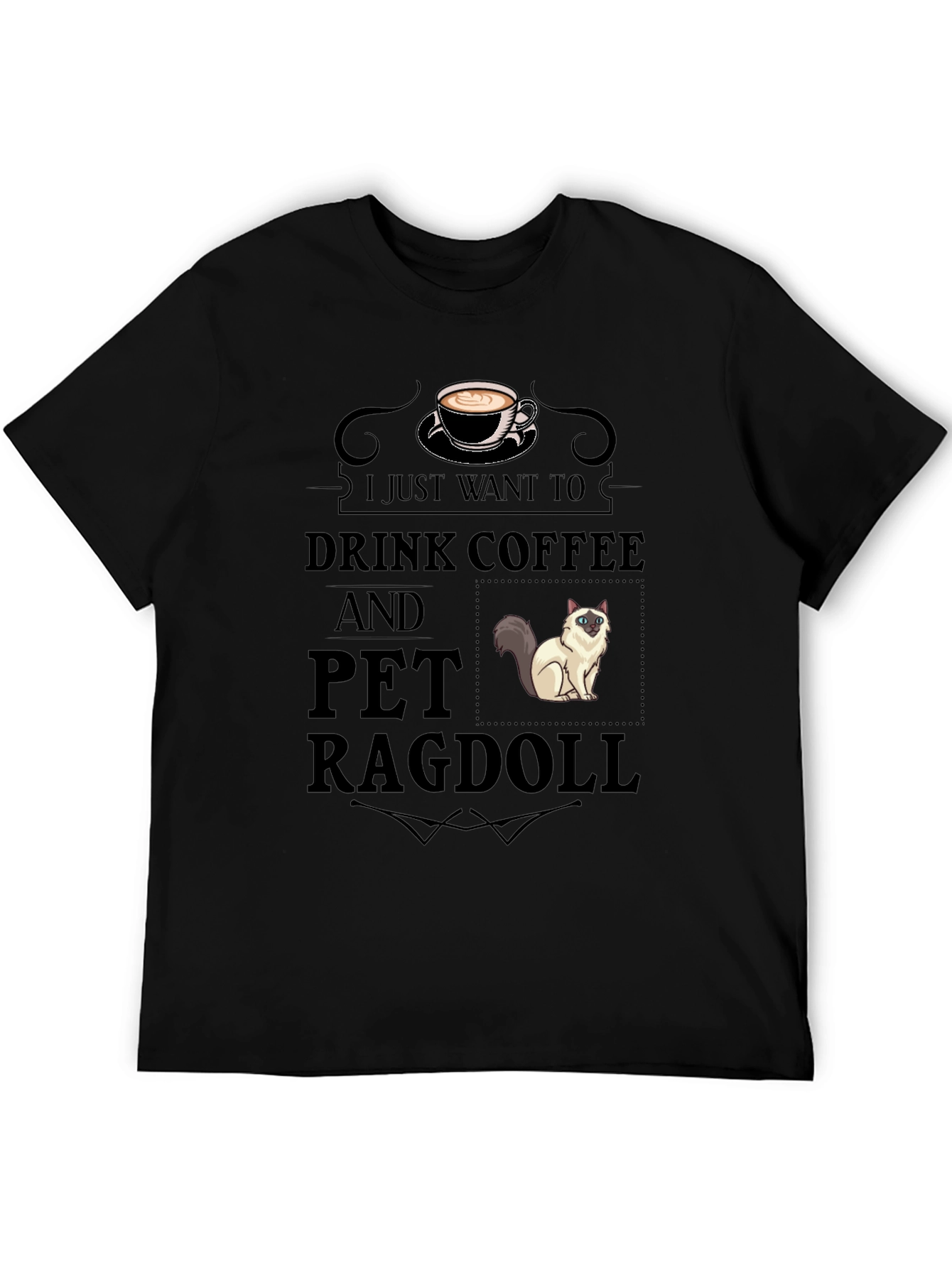Coffee and Ragdoll T-Shirt