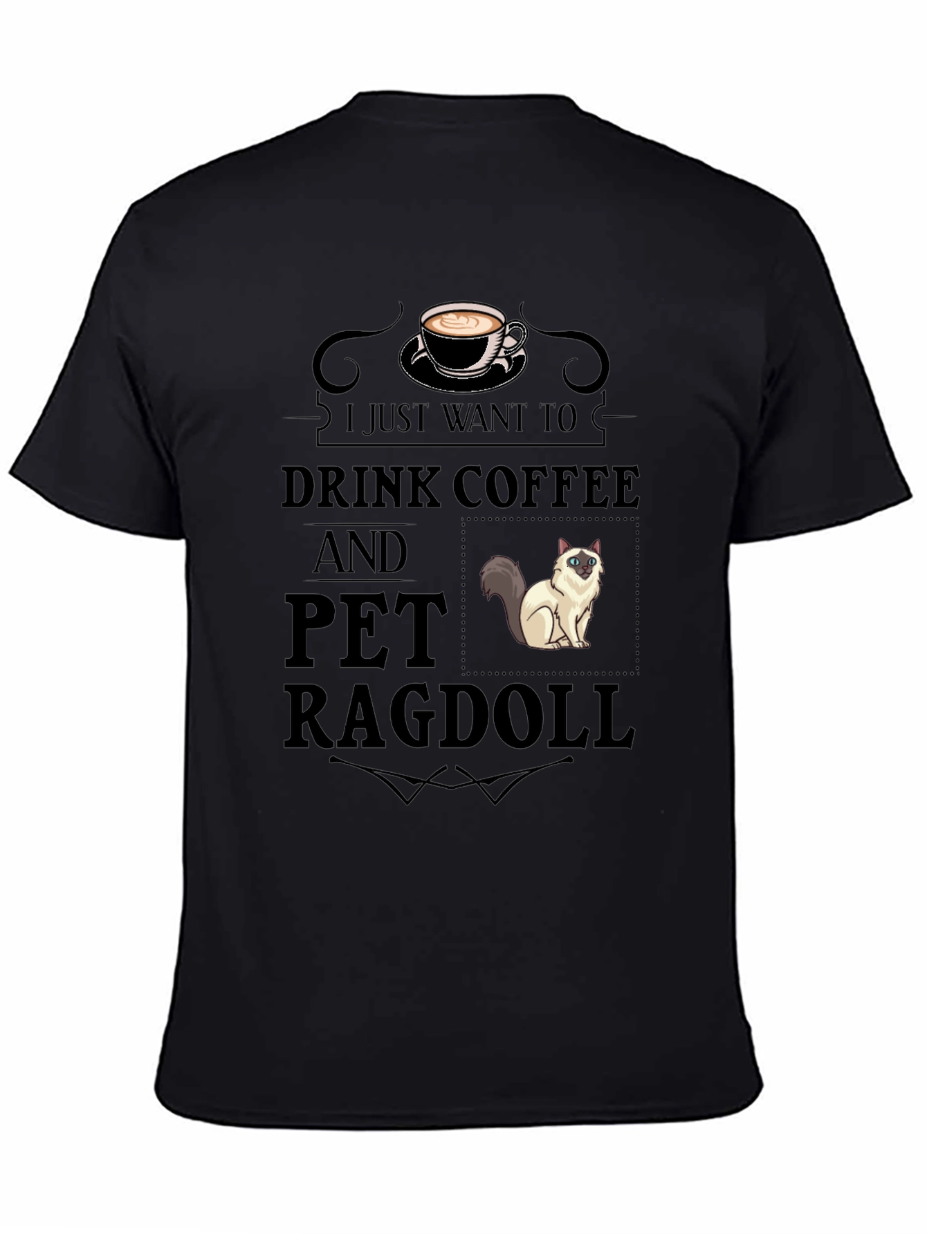Coffee and Ragdoll T-Shirt