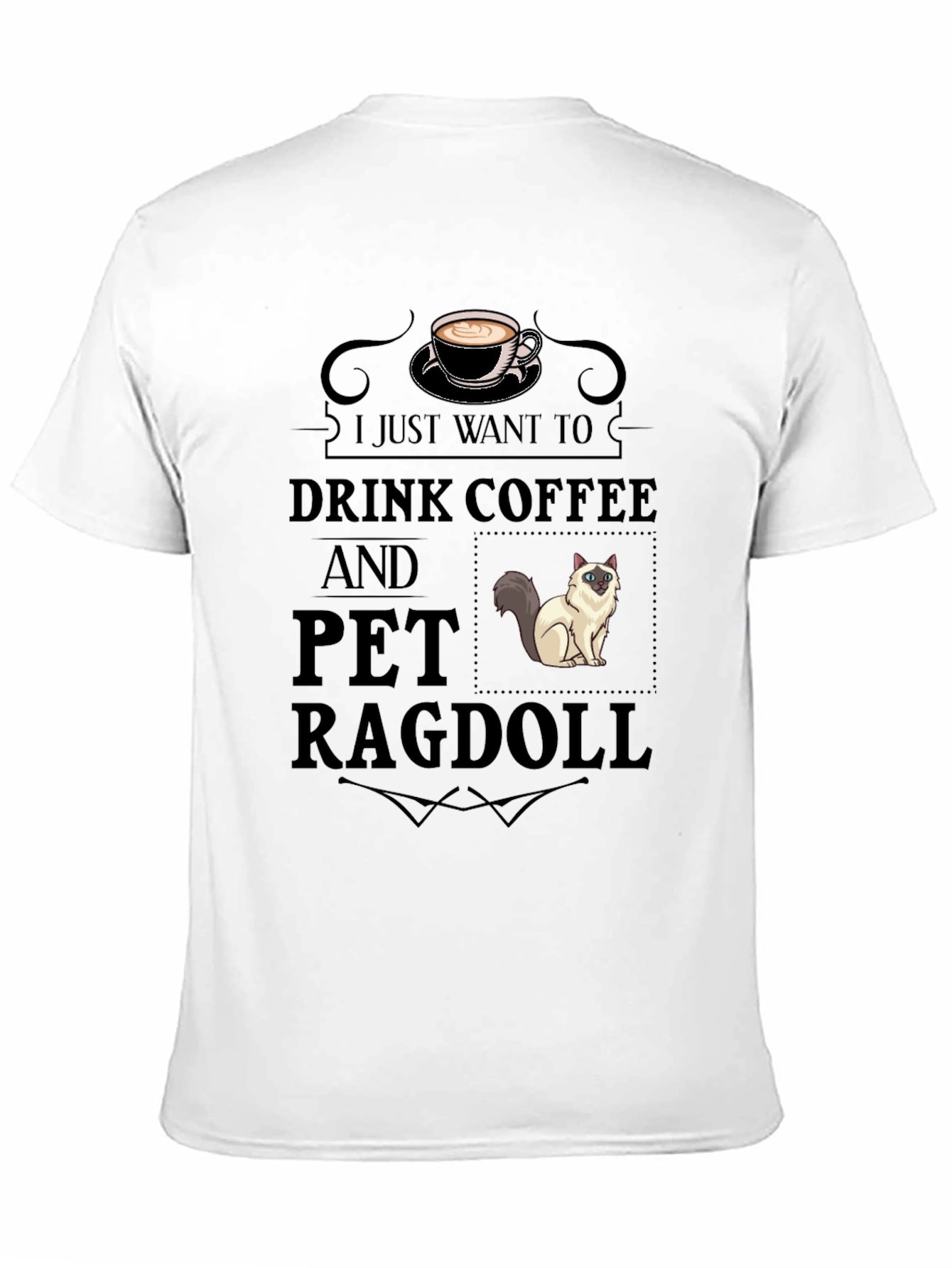 Coffee and Ragdoll T-Shirt