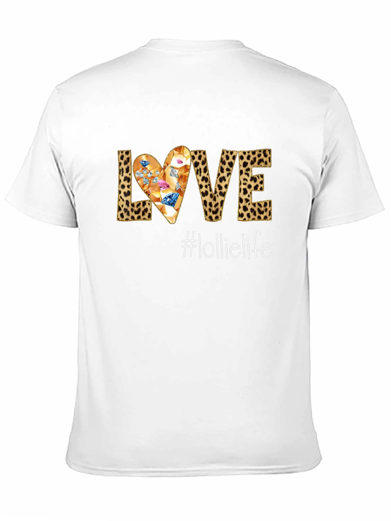 Love #lolielife T-Shirt - Leopard Print