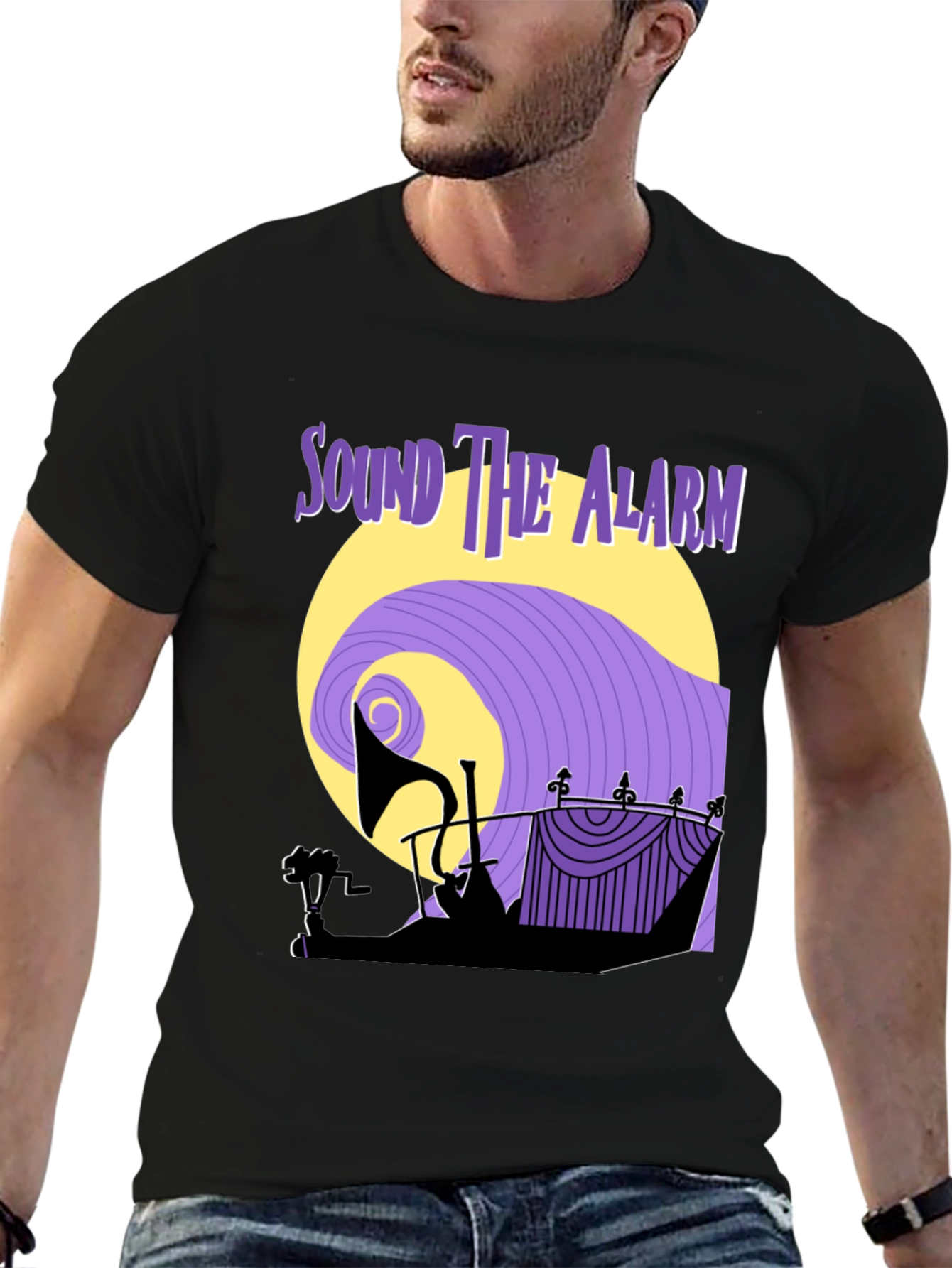 Sound the Alarm Graphic Tee - Halloween Inspired