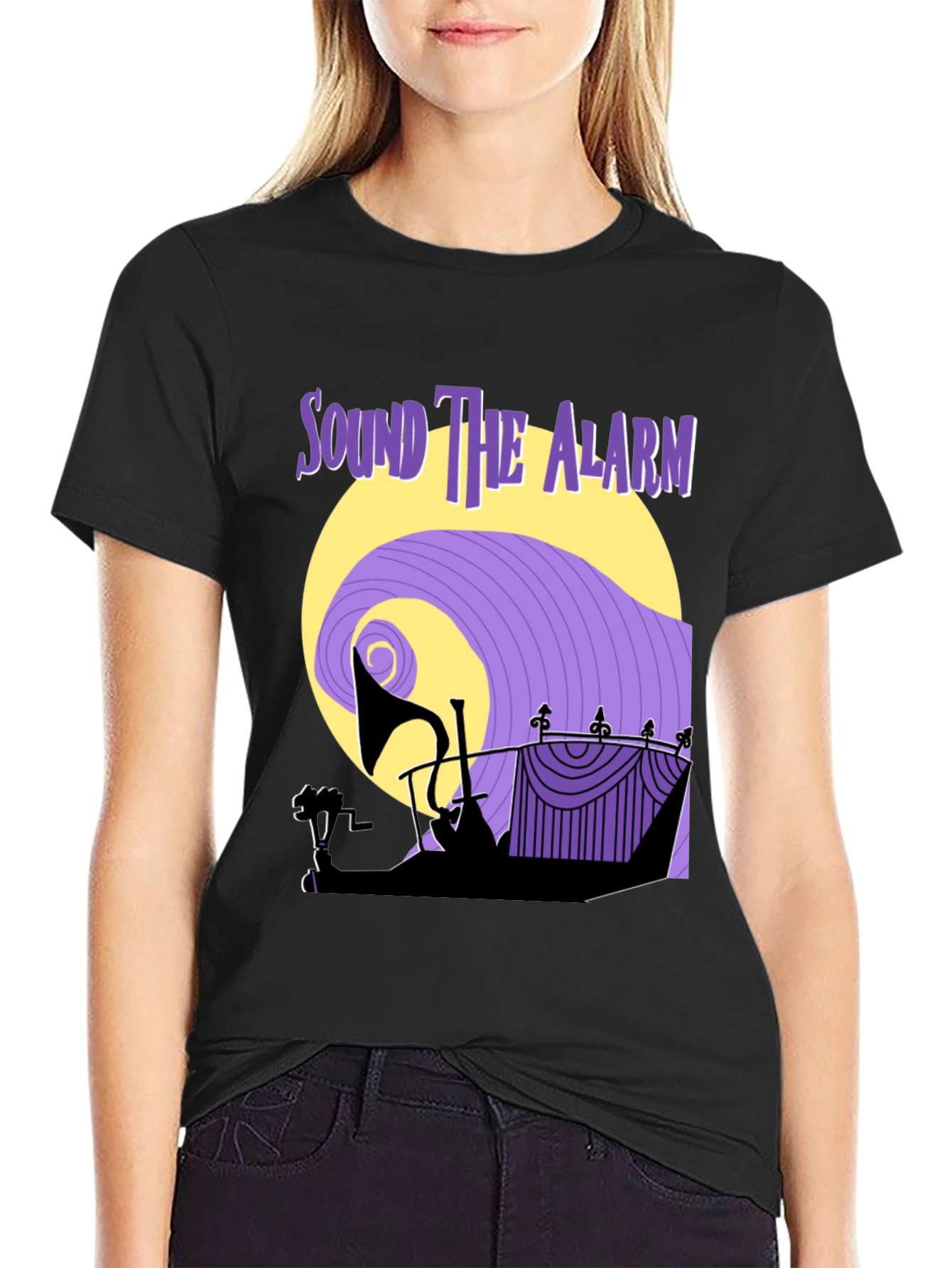 Sound the Alarm Graphic Tee - Halloween Inspired