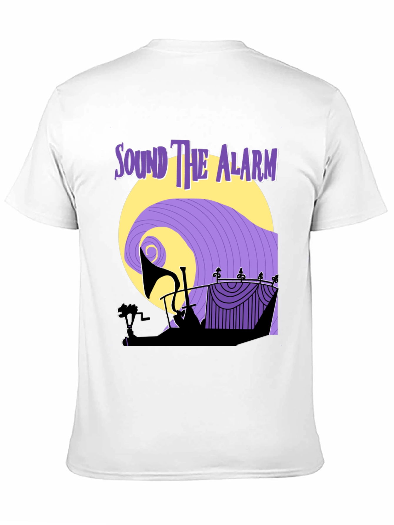 Sound the Alarm Graphic Tee - Halloween Inspired