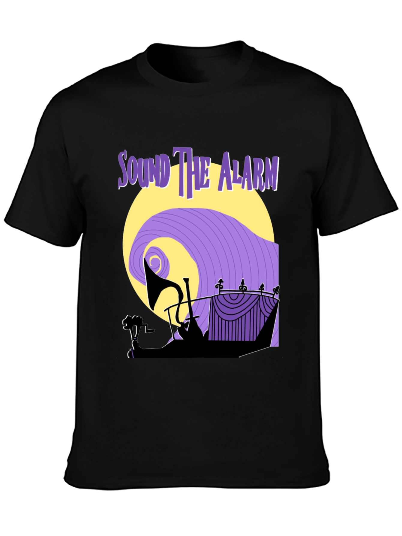 Sound the Alarm Graphic Tee - Halloween Inspired