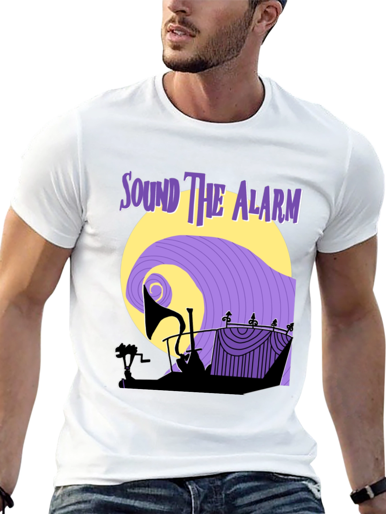 Sound the Alarm Graphic Tee - Halloween Inspired