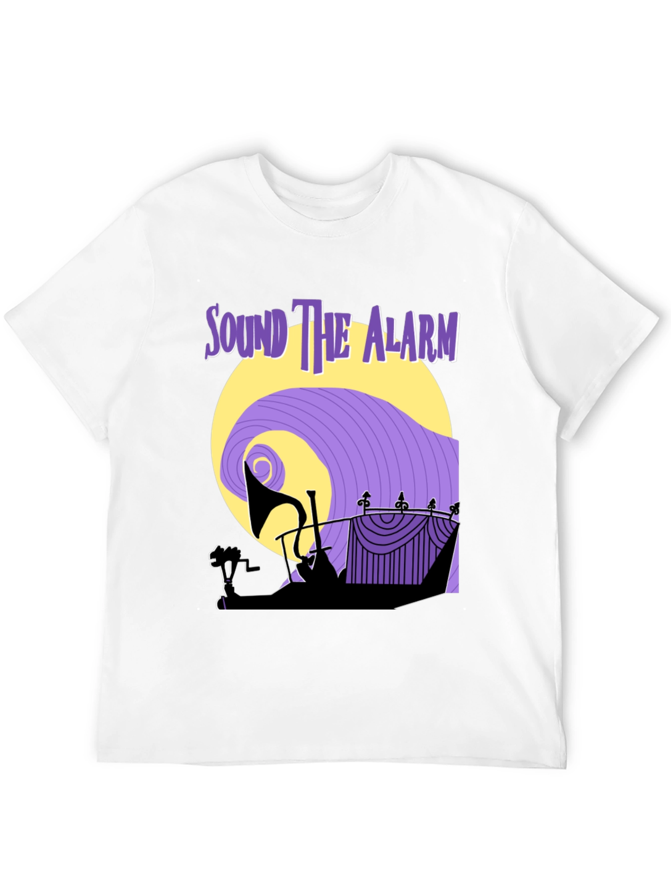 Sound the Alarm Graphic Tee - Halloween Inspired
