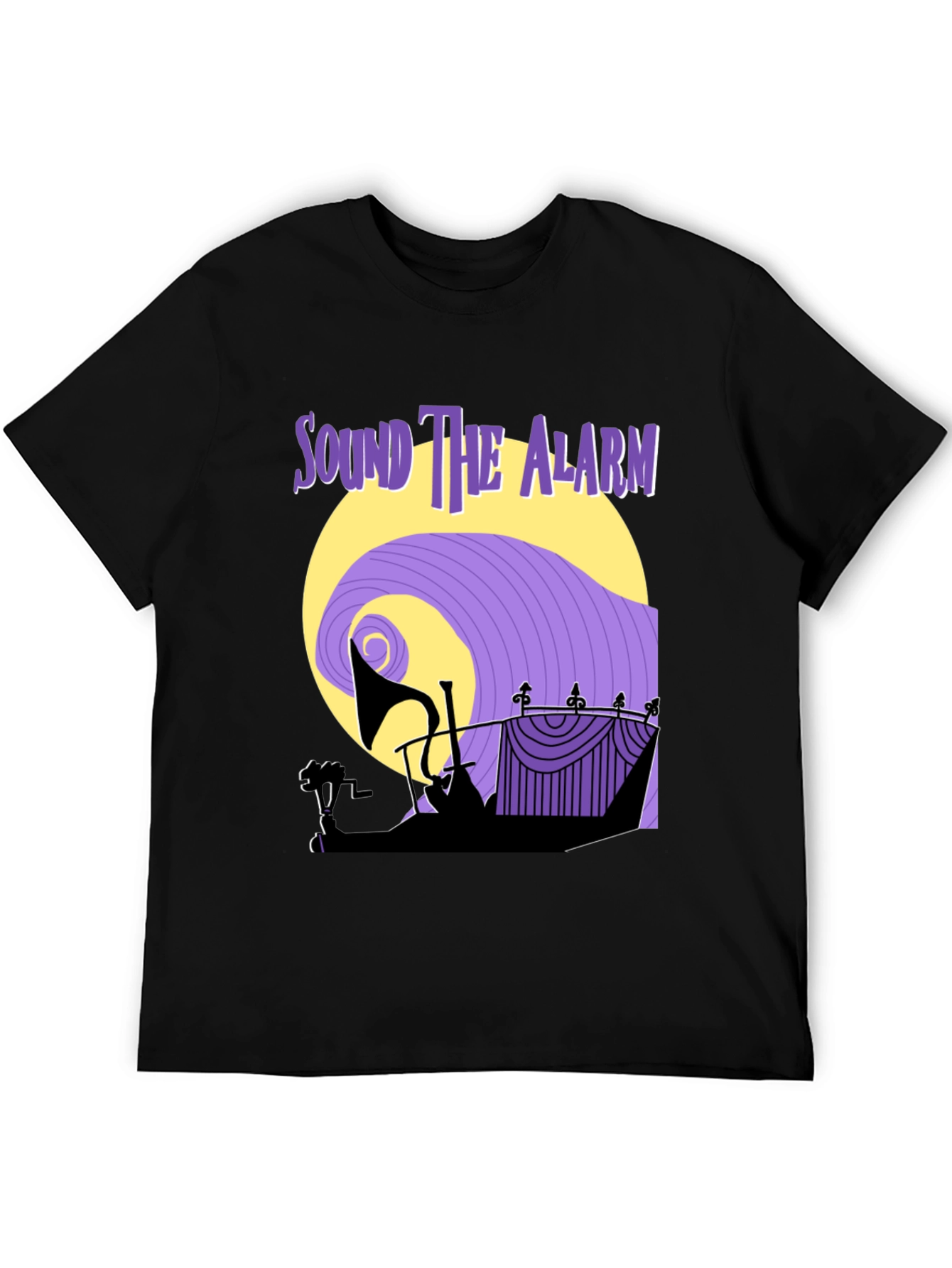 Sound the Alarm Graphic Tee - Halloween Inspired