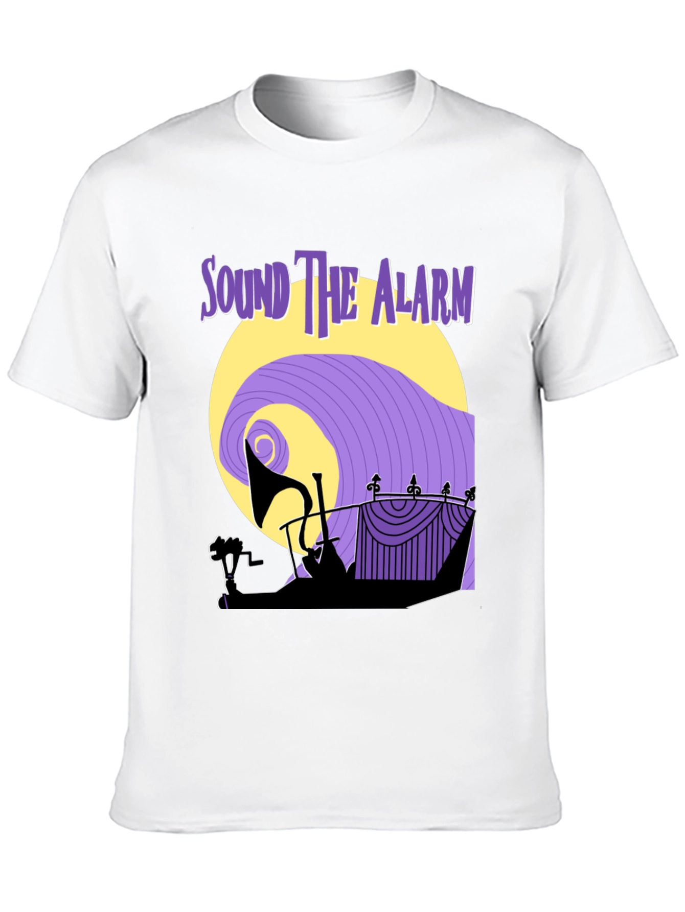 Sound the Alarm Graphic Tee - Halloween Inspired