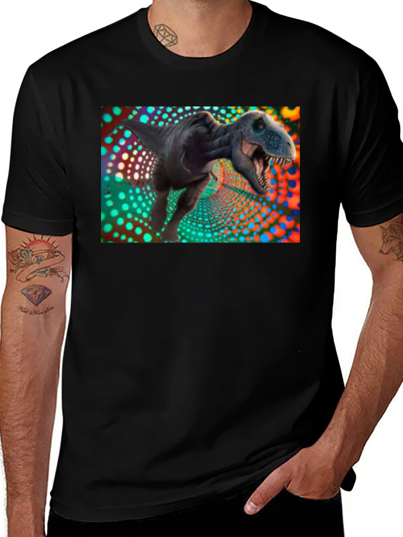 Dinosaur T-Shirt - Black