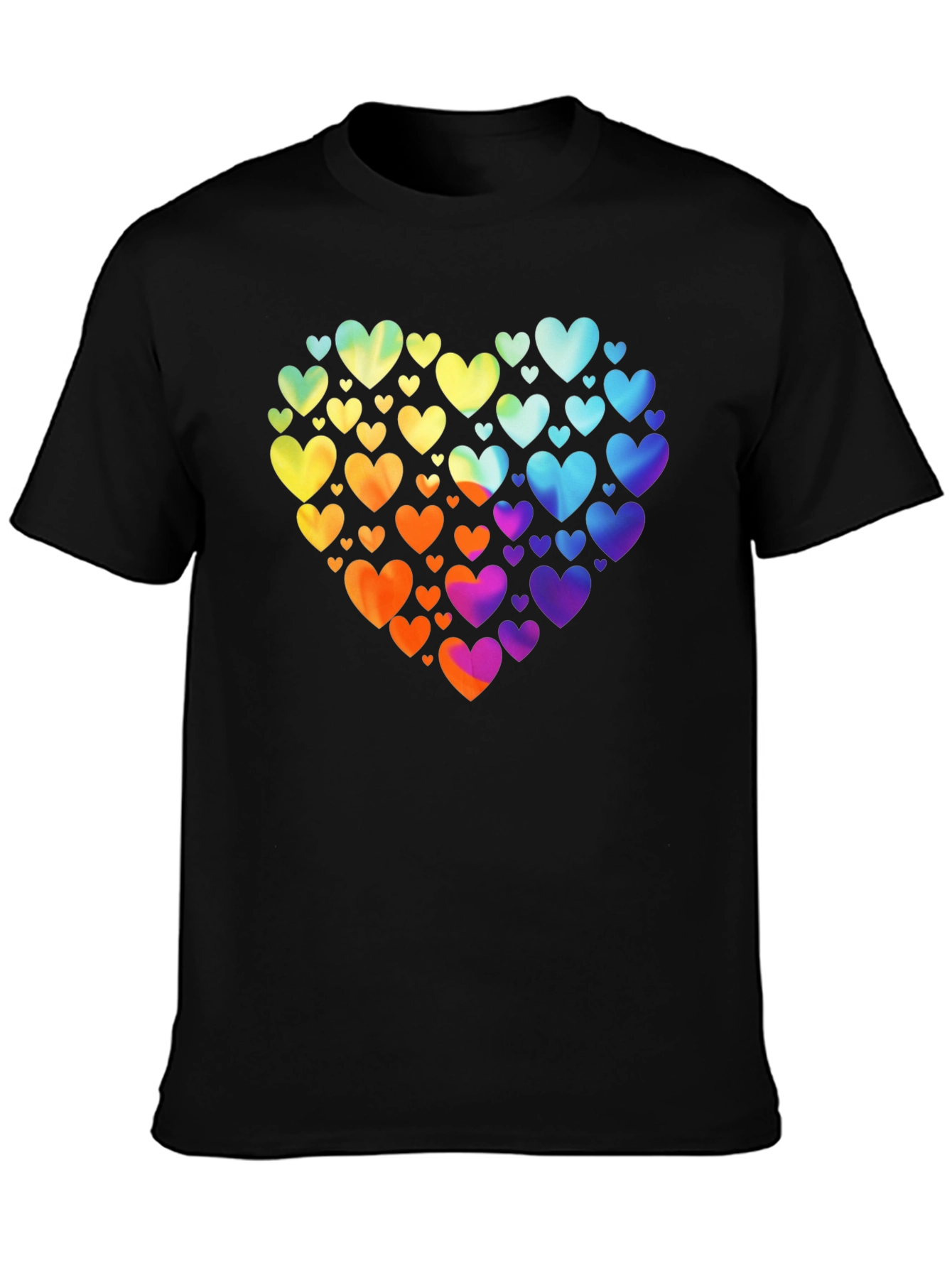 Rainbow Heart T-Shirt - Love & Pride