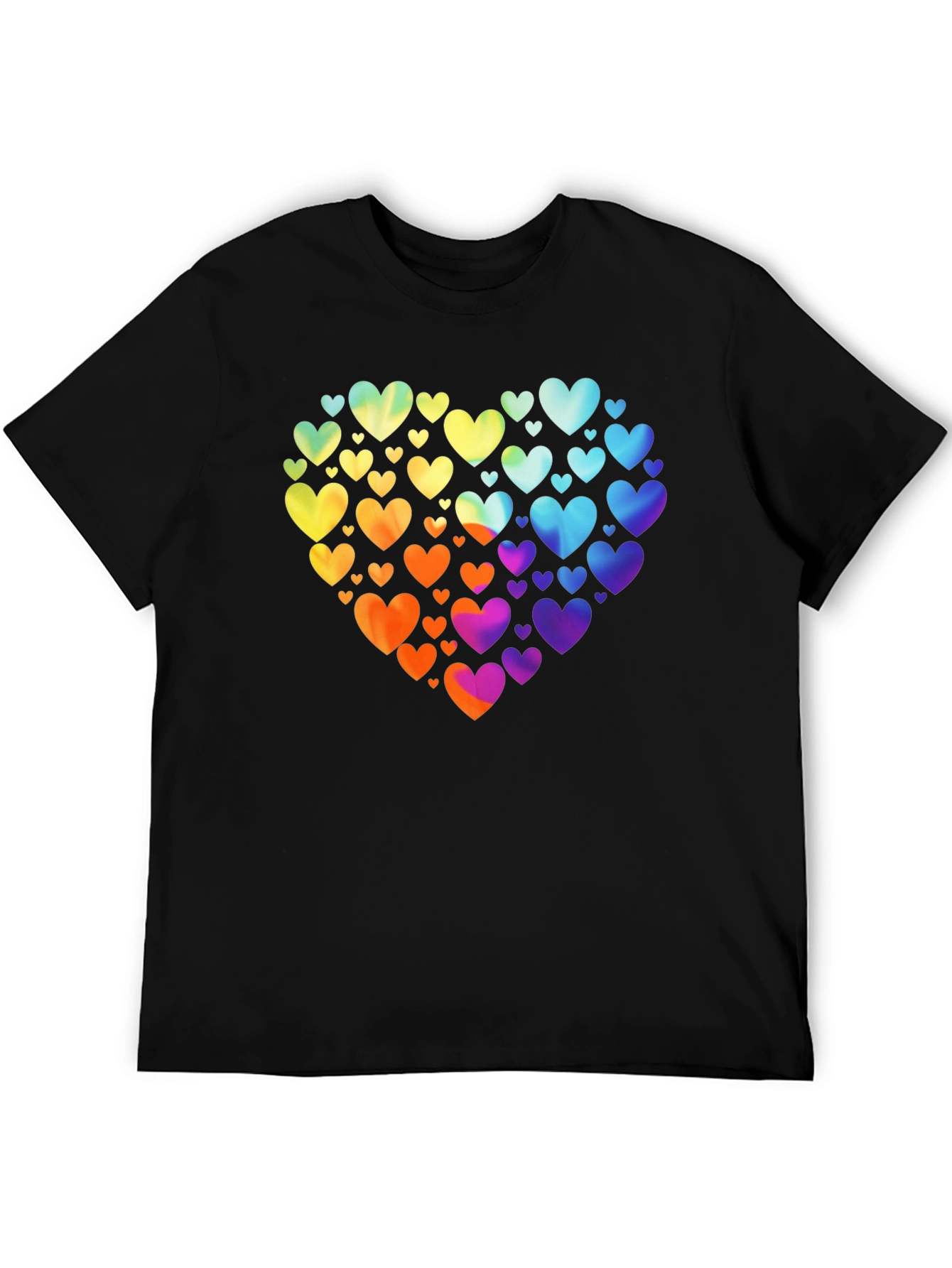 Rainbow Heart T-Shirt - Love & Pride